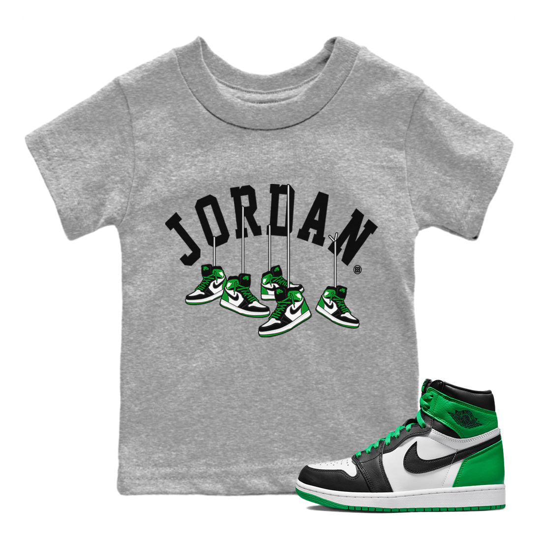 Hanging snkmatchs Kids Tops - Air Jordan 1 Celtics