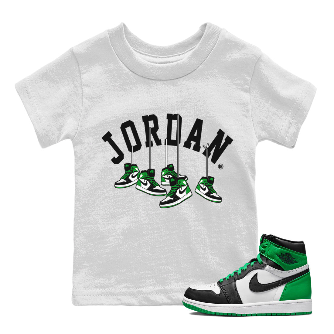 Hanging snkmatchs Kids Tops - Air Jordan 1 Celtics