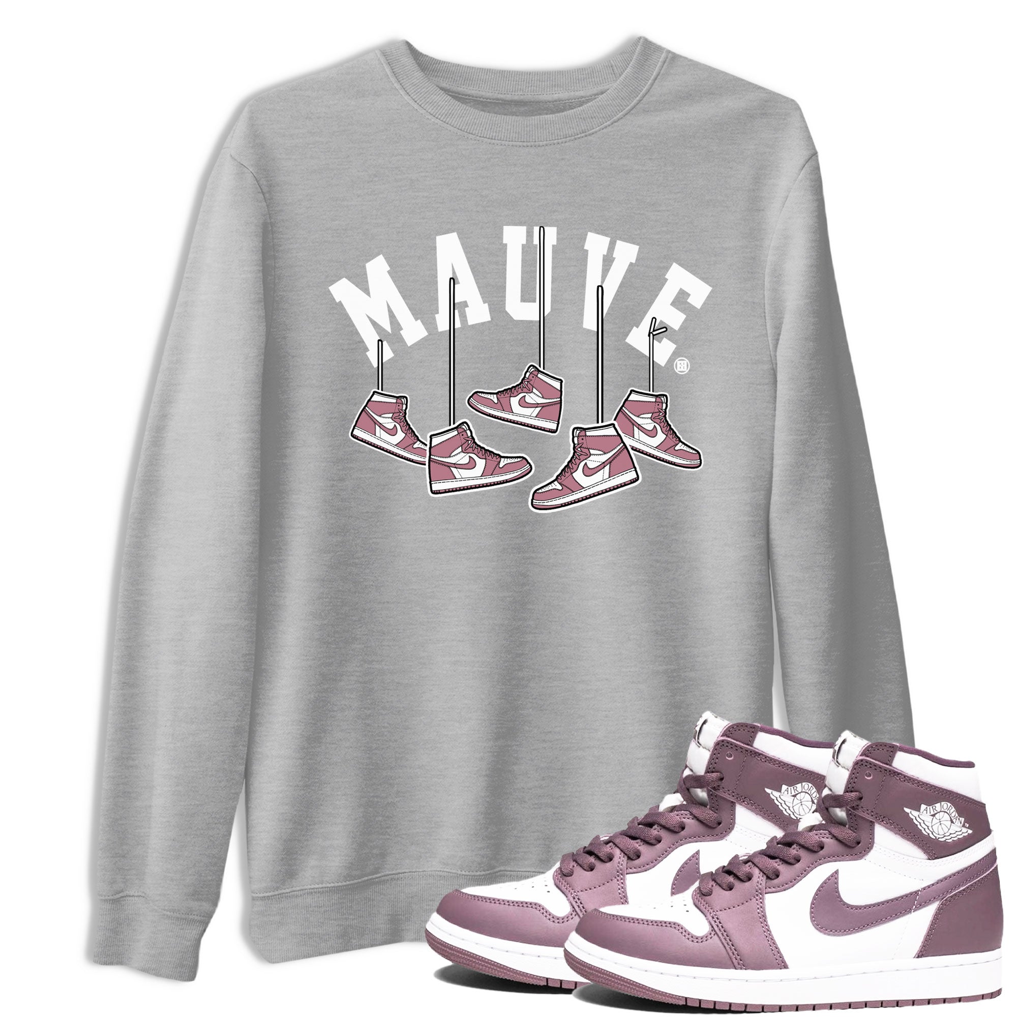 Hanging snkmatchs snkmatch Tee - Air Jordan 1 Mauve