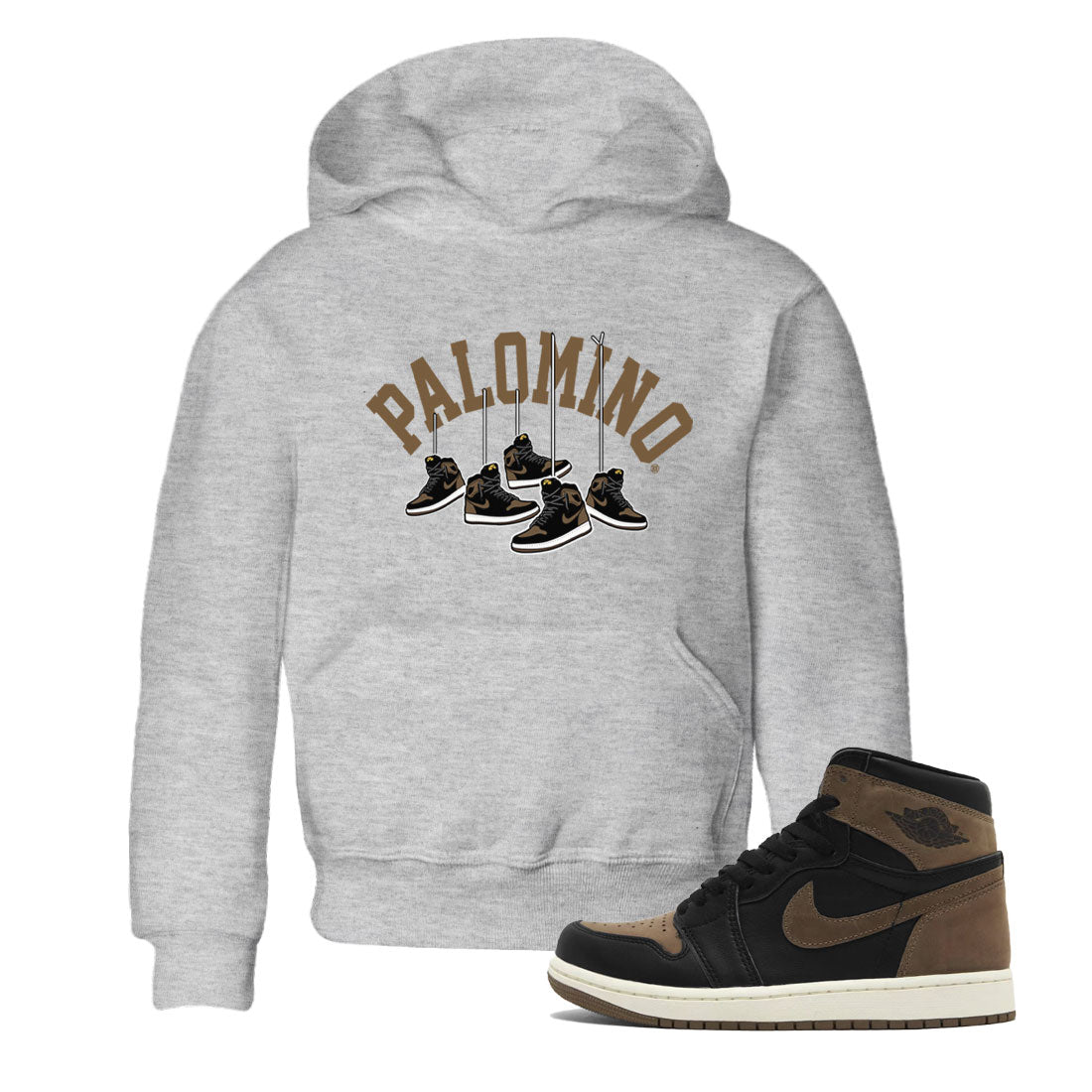 Hanging snkmatchs snkmatch Tee Kids - Air Jordan 1 Palomino