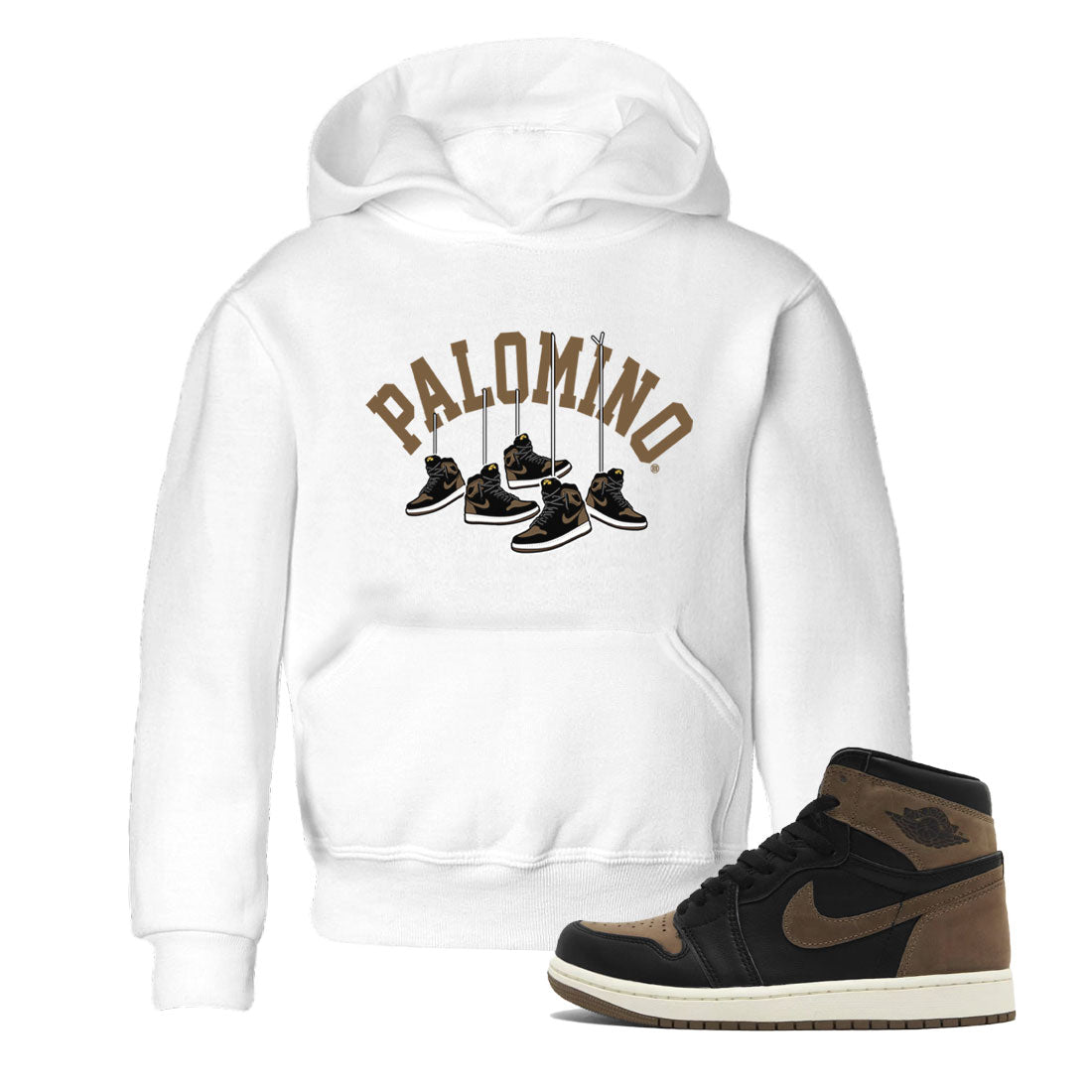 Hanging snkmatchs snkmatch Tee Kids - Air Jordan 1 Palomino