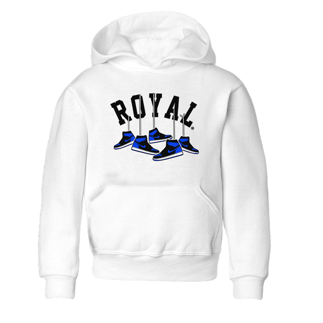 Hanging snkmatchs snkmatch Tee Kids - Air Jordan 1 Royal Reimagined