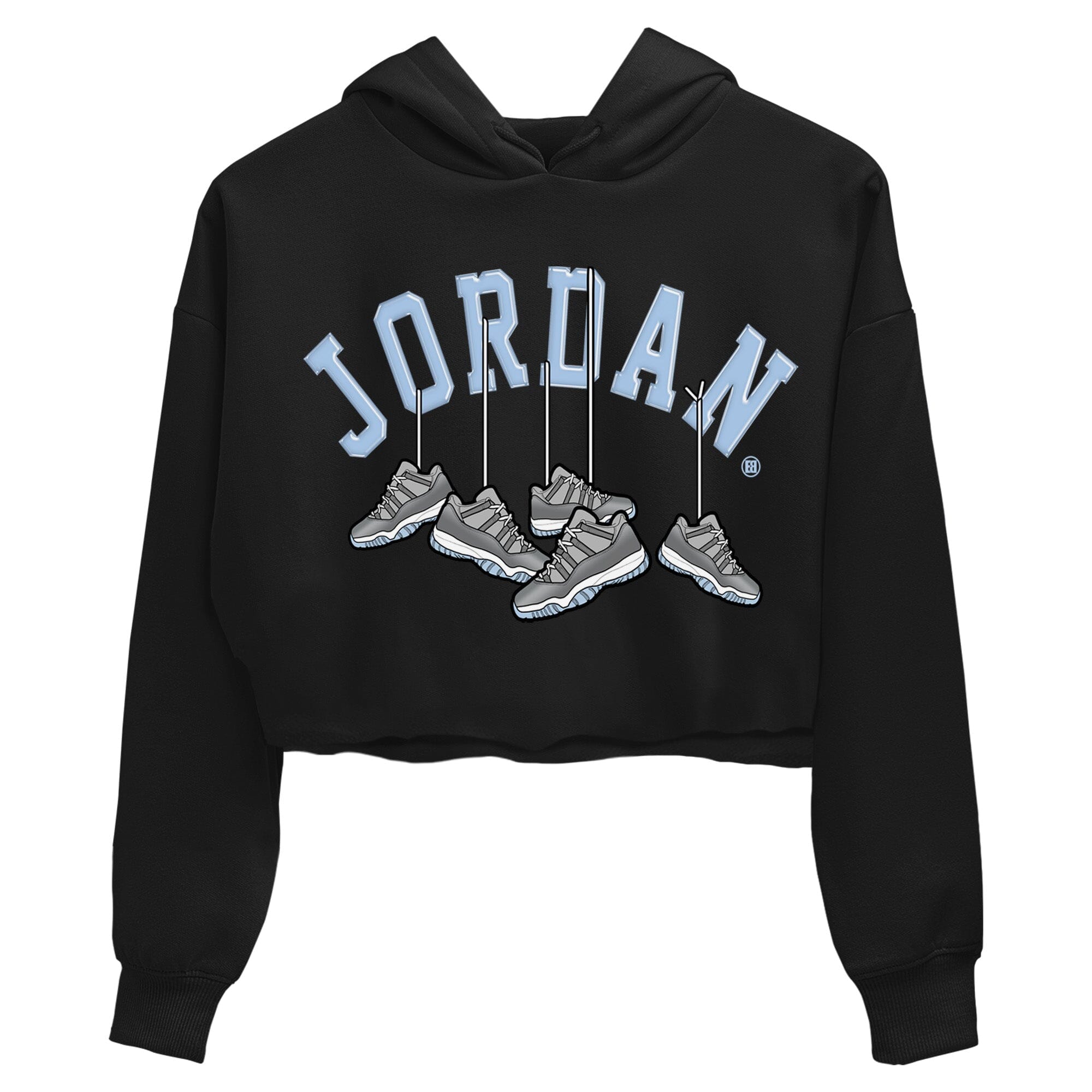 Hanging snkmatchs Women's Tops - Air Jordan 11 Cool Grey