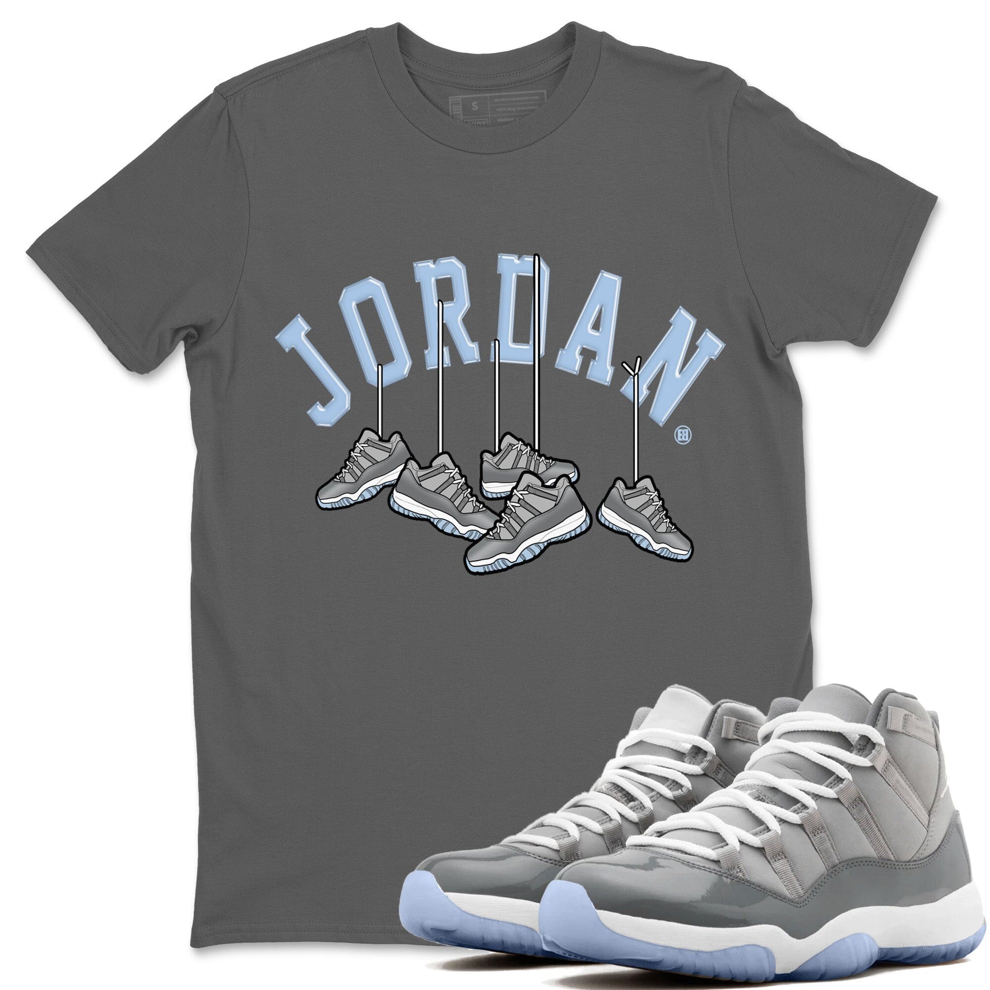 Hanging snkmatchs Unisex Tops - Air Jordan 11 Cool Grey