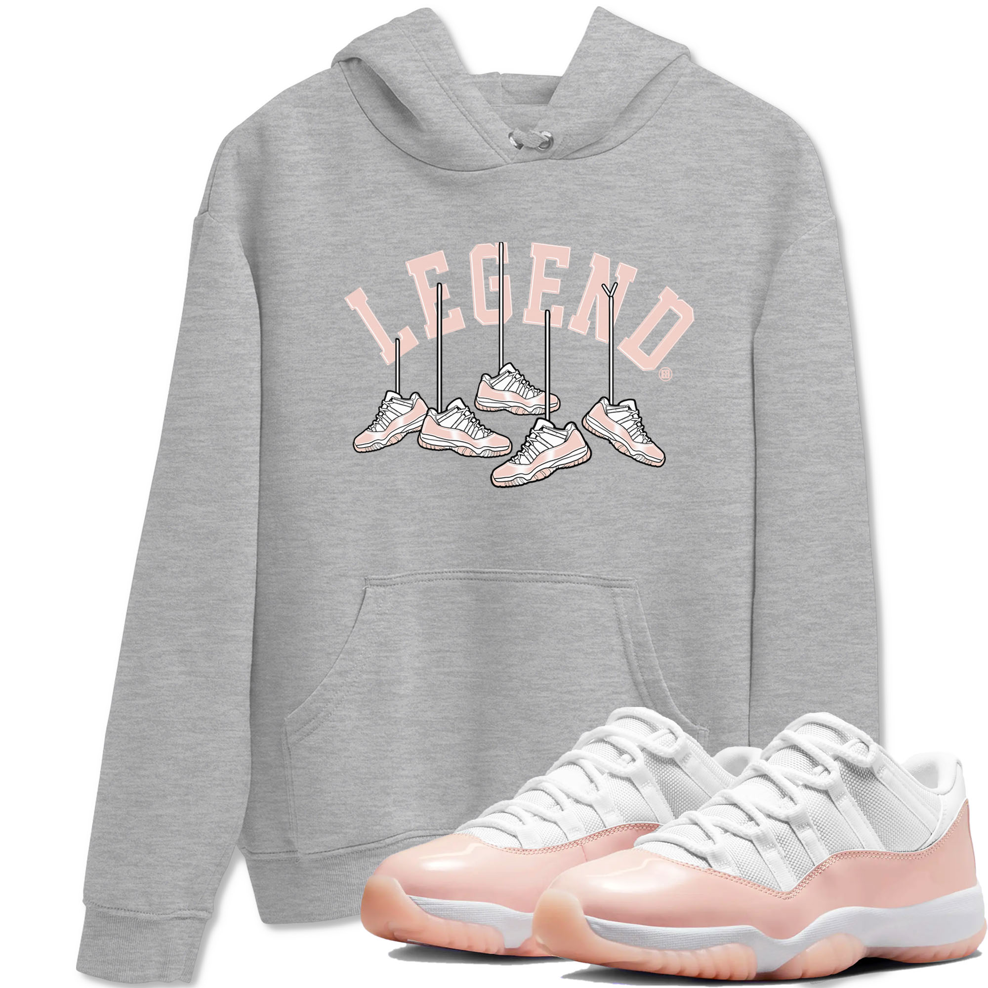 Hanging snkmatchs snkmatch Tees - Air Jordan 11 Legend Pink