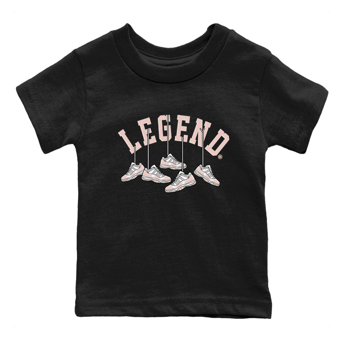 Hanging snkmatchs snkmatch Tees Kids - Air Jordan 11 Legend Pink