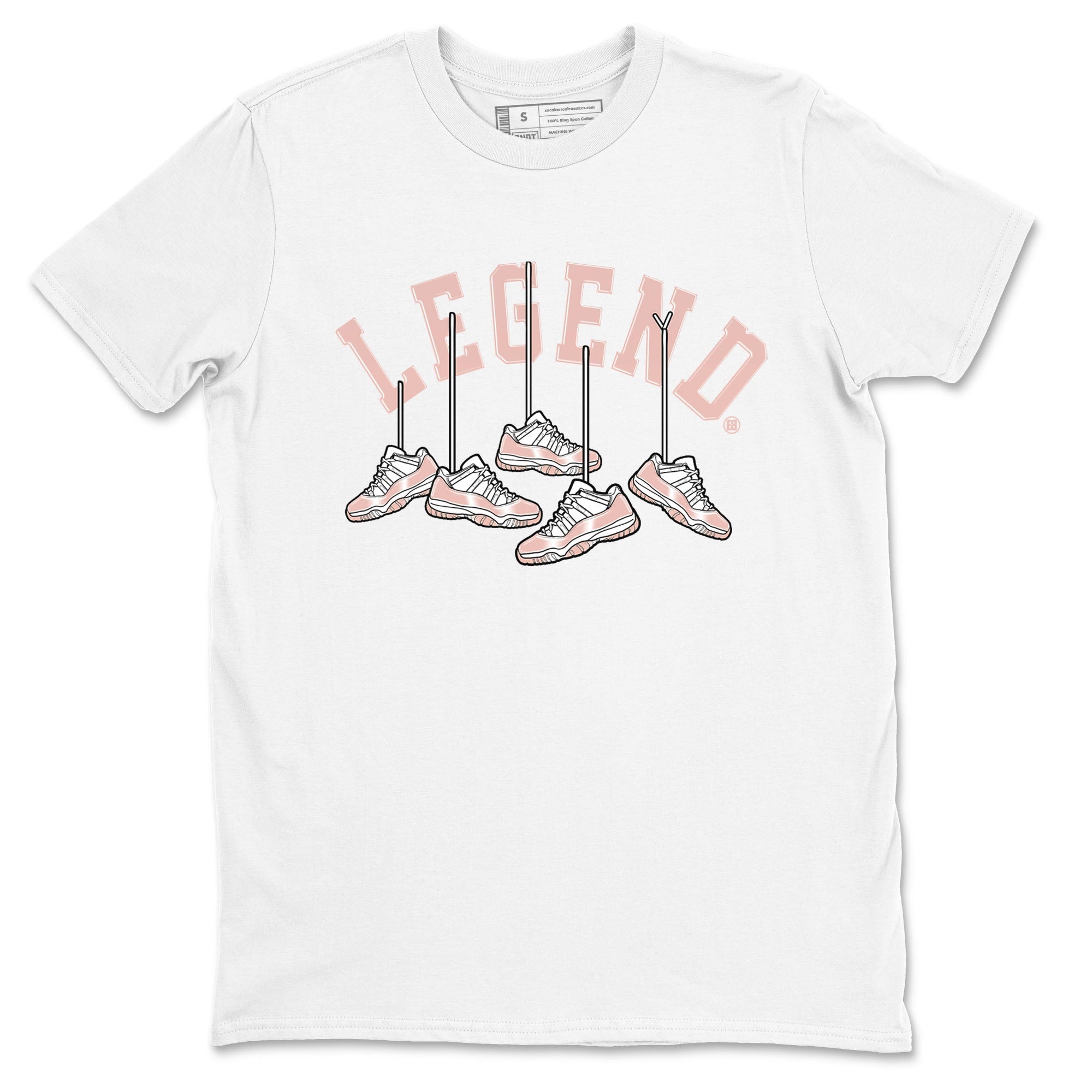 Hanging snkmatchs snkmatch Tees - Air Jordan 11 Legend Pink