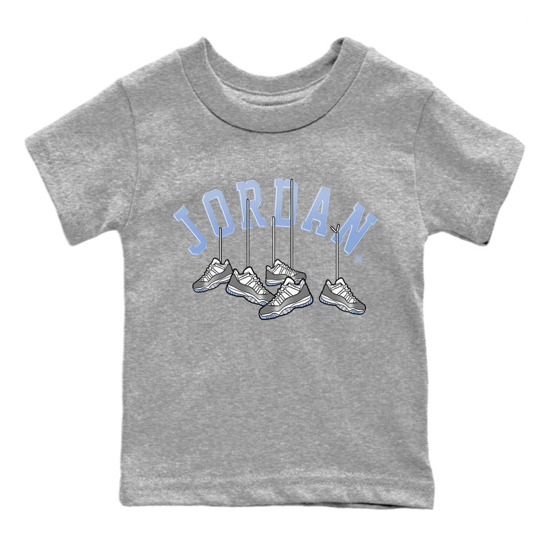 Hanging snkmatchs Kids Tops - Air Jordan 11 White Cement