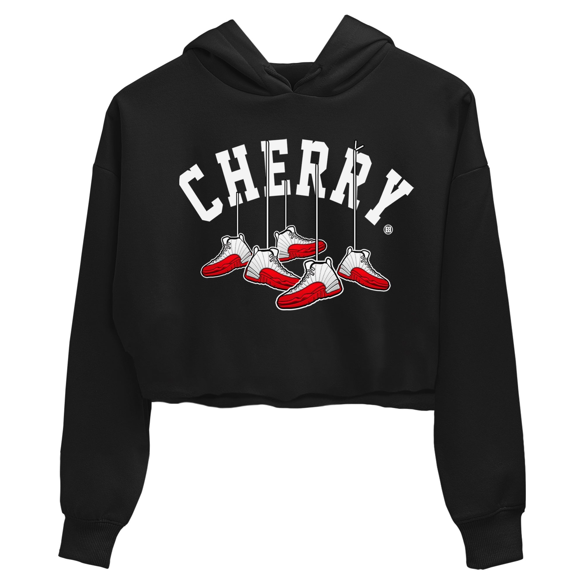 Hanging snkmatchs Women's Tops - Air Jordan 12 Cherry
