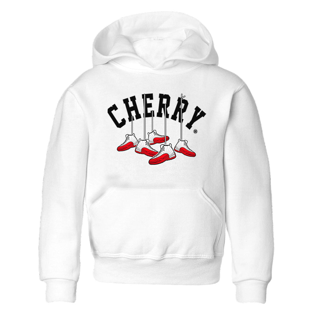 Hanging snkmatchs Kids Tops - Air Jordan 12 Cherry