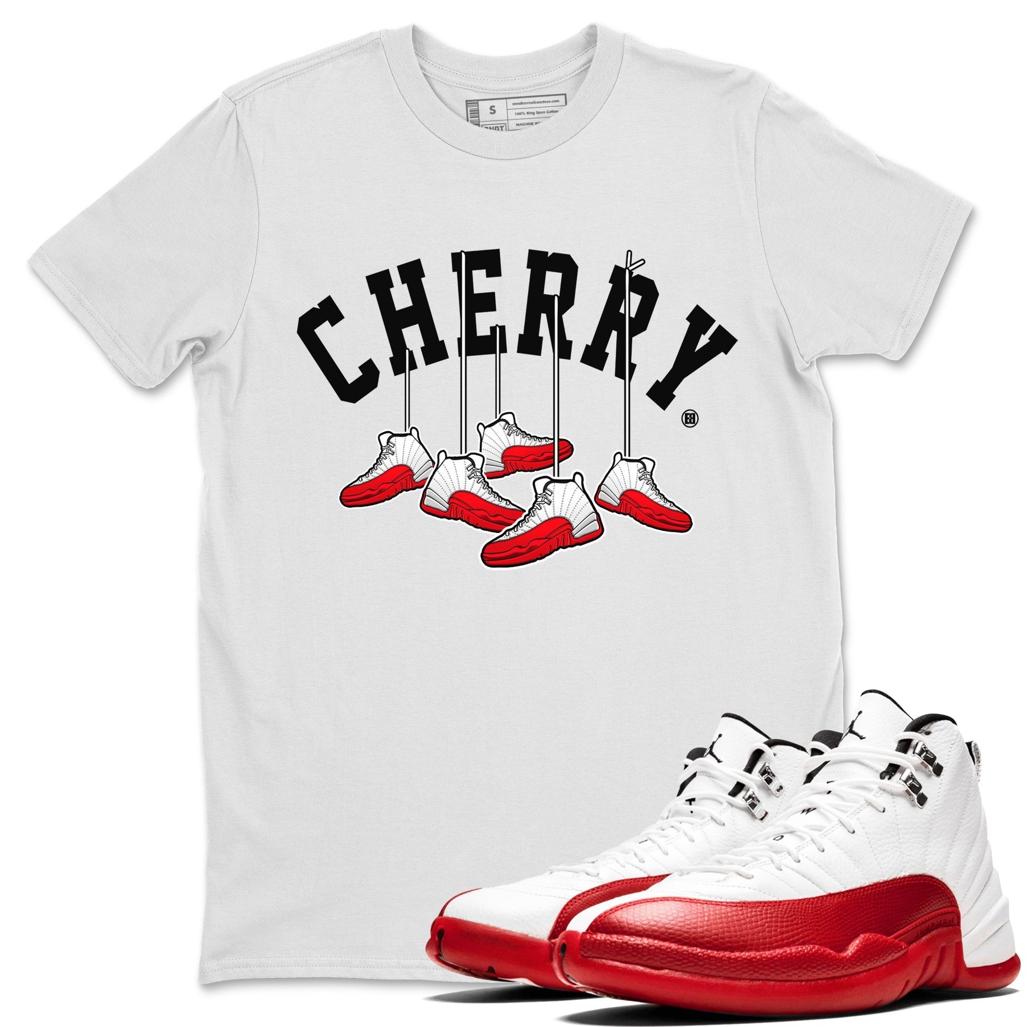Hanging snkmatchs Unisex Tops - Air Jordan 12 Cherry