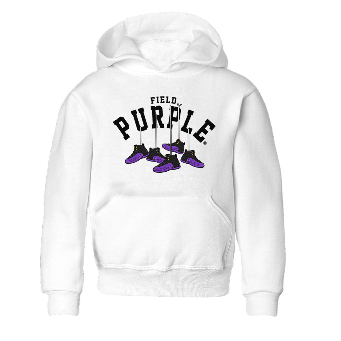 Hanging snkmatchs snkmatch Tee Kids - Air Jordan 12 Field Purple