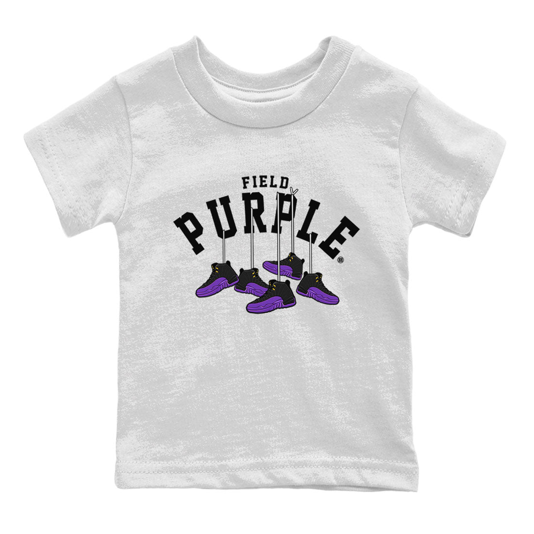 Hanging snkmatchs snkmatch Tee Kids - Air Jordan 12 Field Purple