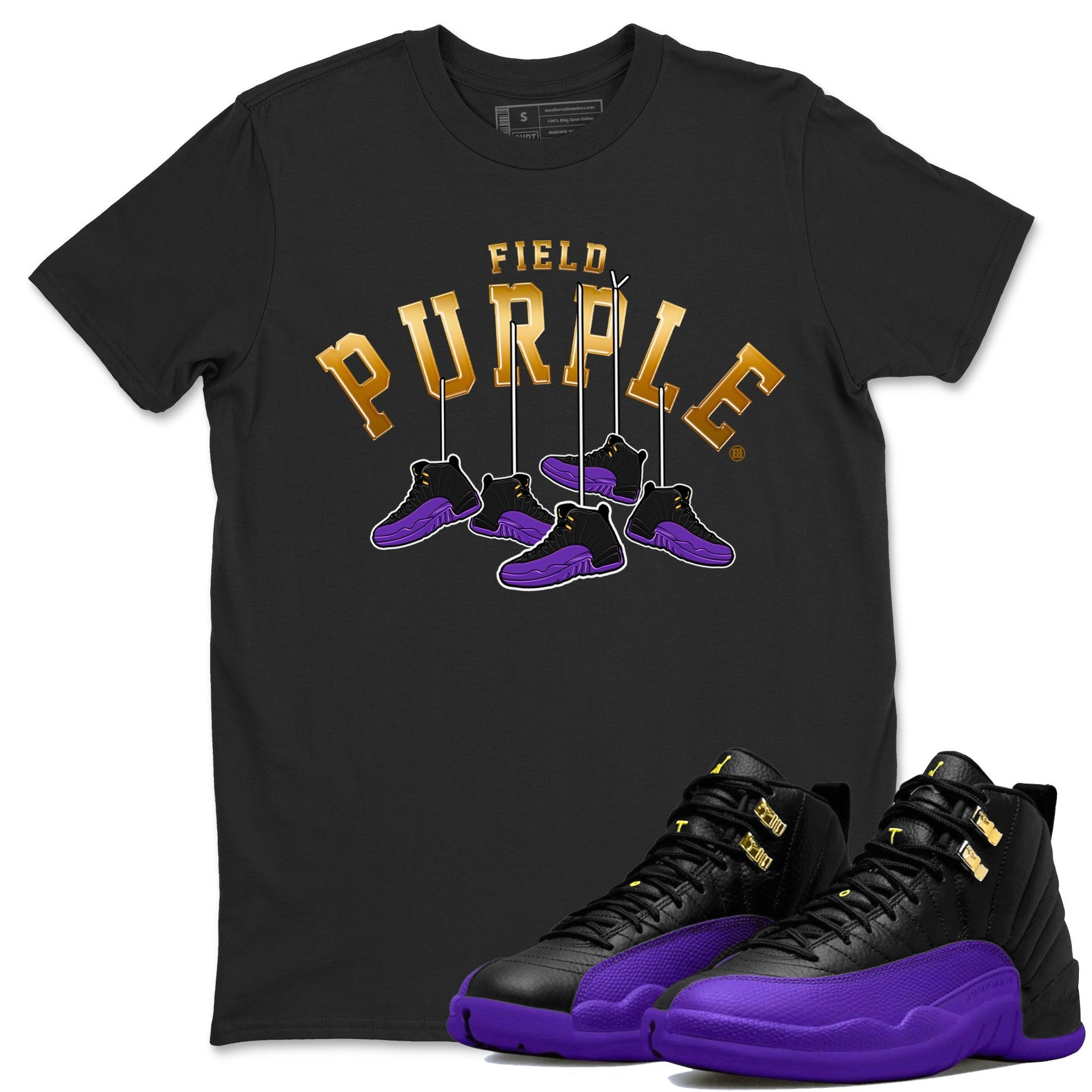 Hanging snkmatchs snkmatch Tee - Air Jordan 12 Field Purple