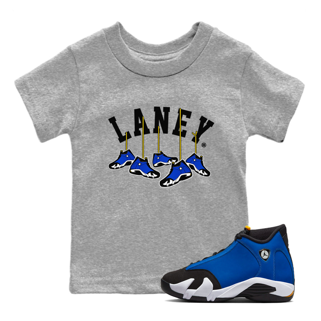Hanging snkmatchs Kids Tops - Air Jordan 14 Laney