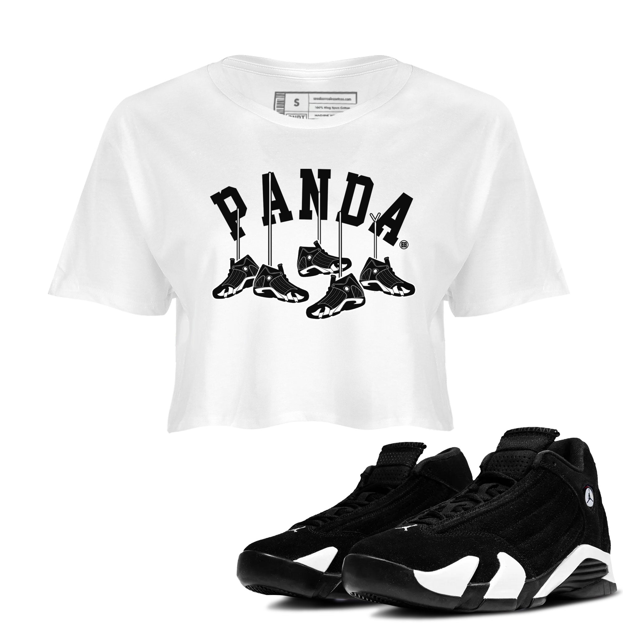 Hanging snkmatchs snkmatch Women's Top - Air Jordan 14 Panda