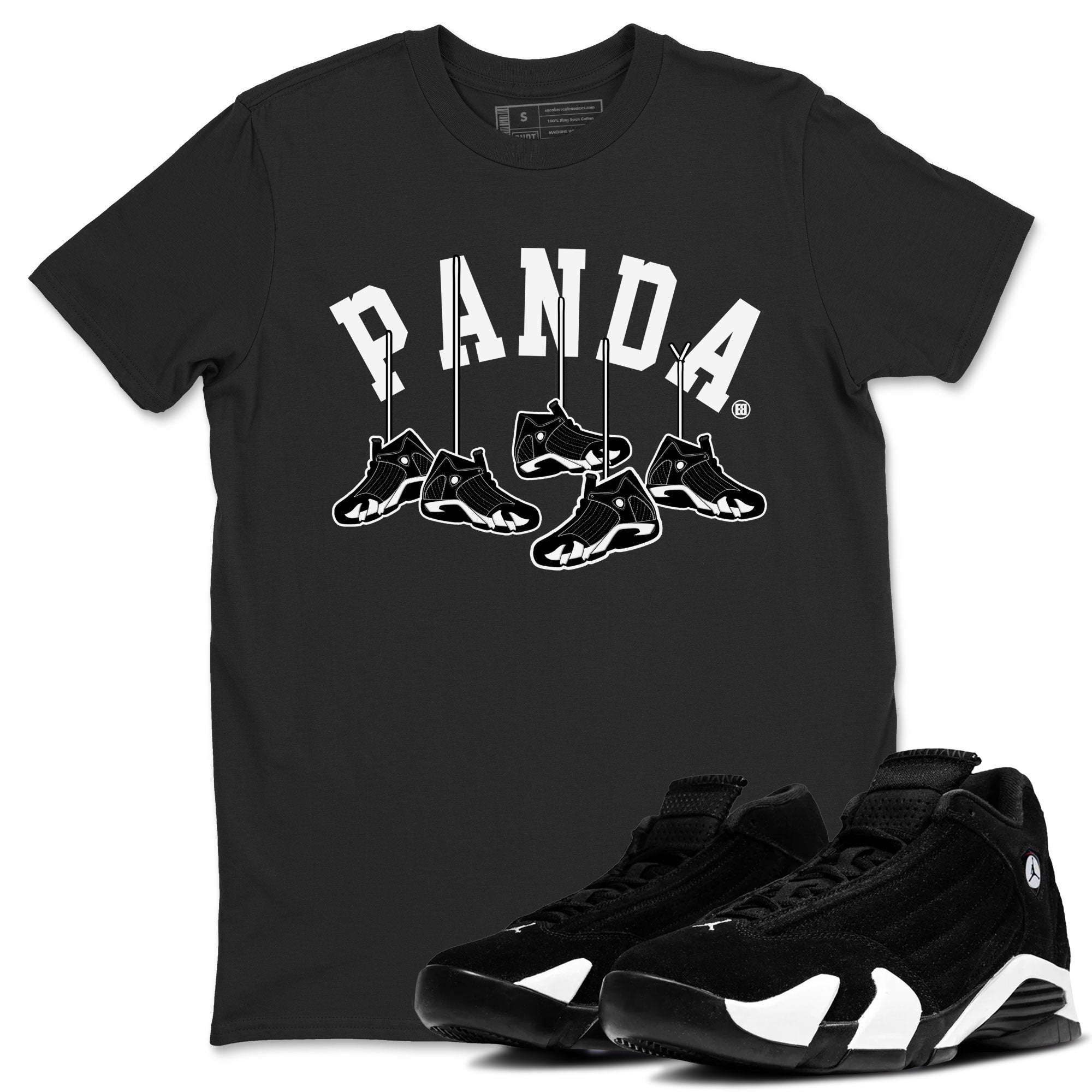 Hanging snkmatchs snkmatch Tees - Air Jordan 14 Panda