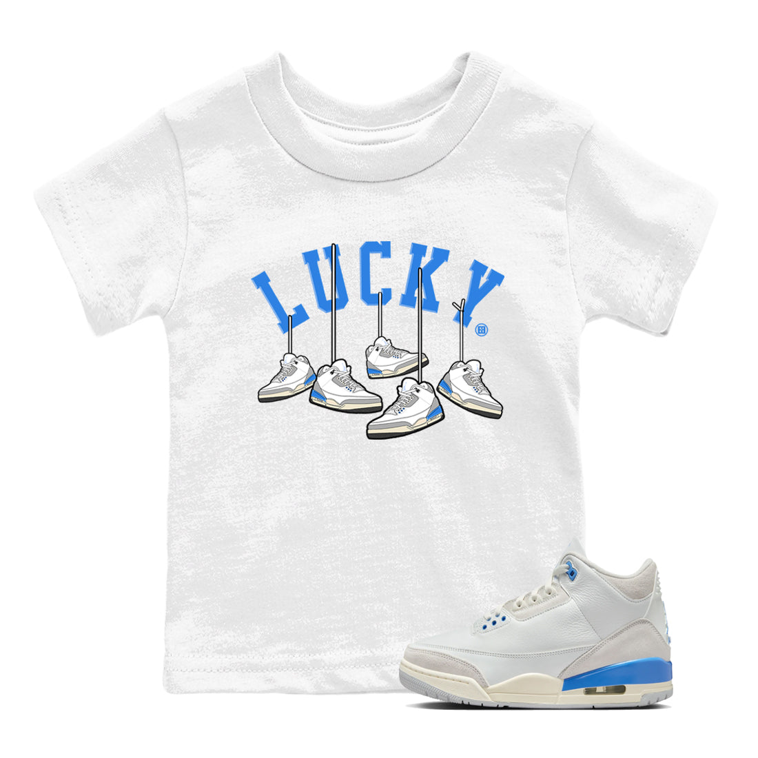 Hanging snkmatchs snkmatch Tees Kids - Air Jordan 3 Lucky Shorts