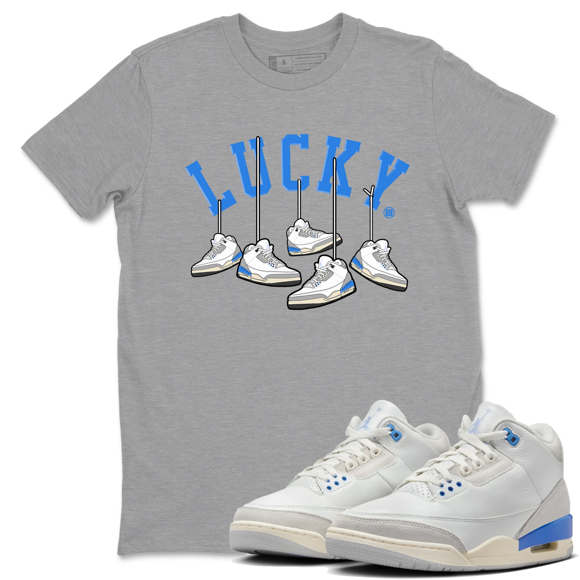 Hanging snkmatchs snkmatch Tees - Air Jordan 3 Lucky Shorts