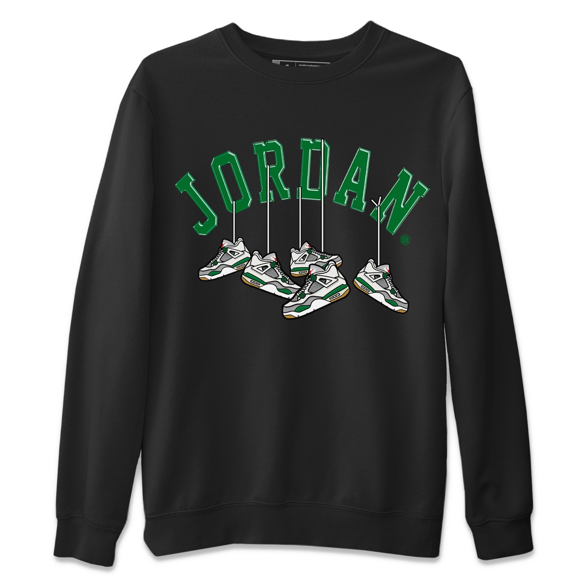 Hanging snkmatchs Unisex Tops - Air Jordan 4 Pine Green