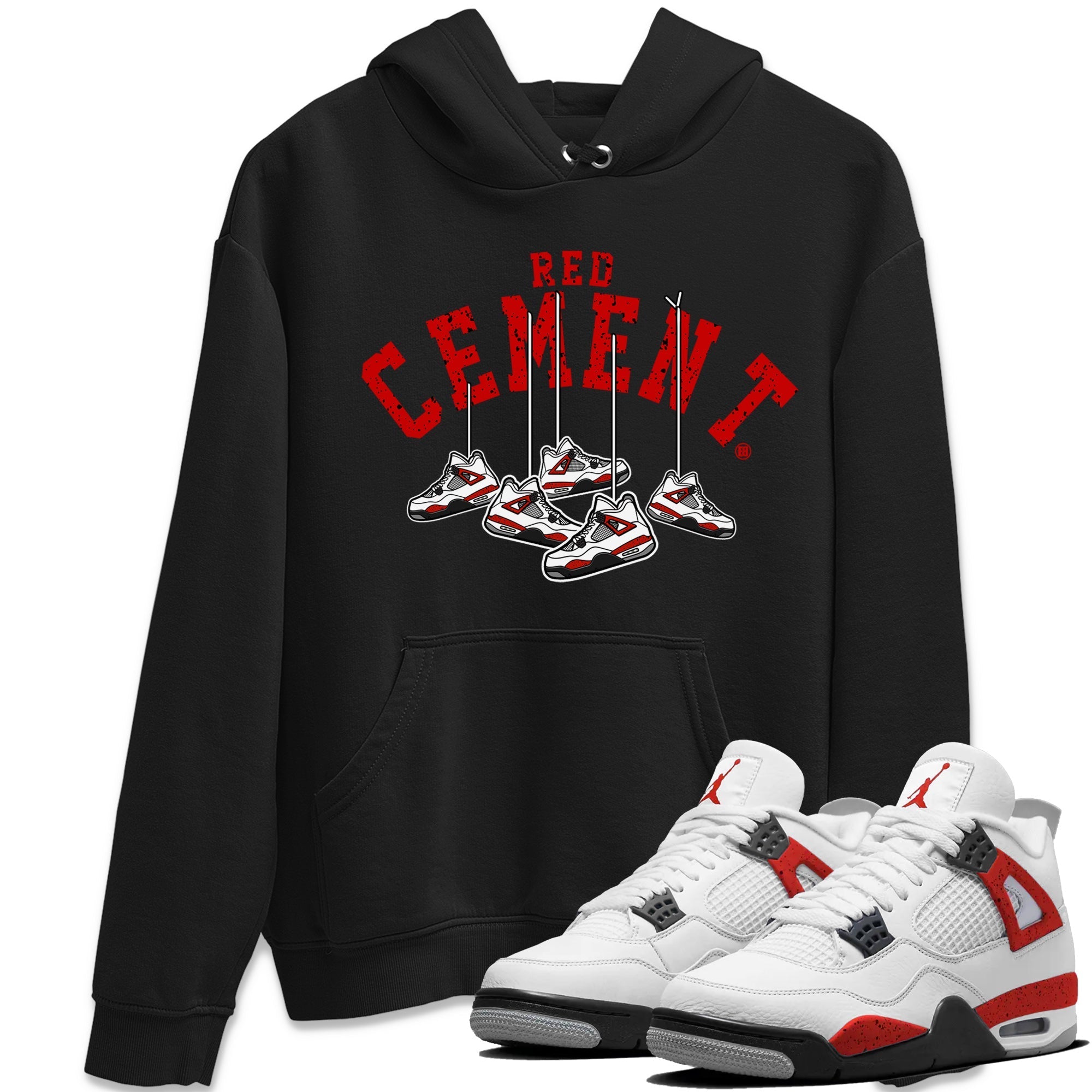 Hanging snkmatchs Unisex Tops - Air Jordan 4 Red Cement
