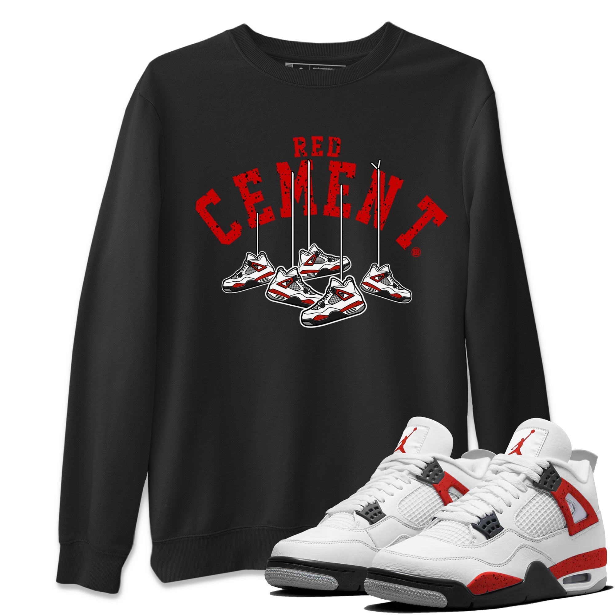 Hanging snkmatchs Unisex Tops - Air Jordan 4 Red Cement