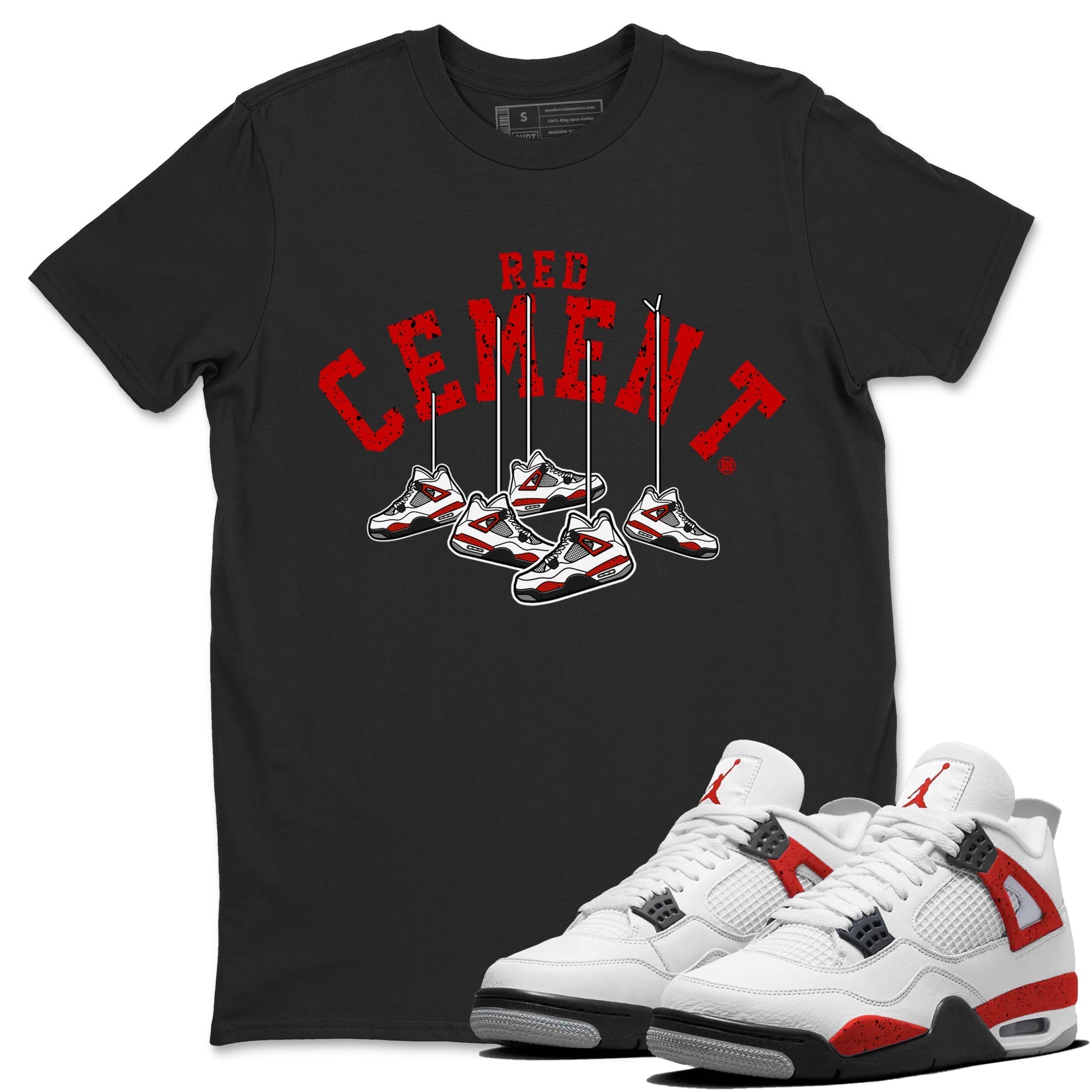 Hanging snkmatchs Unisex Tops - Air Jordan 4 Red Cement