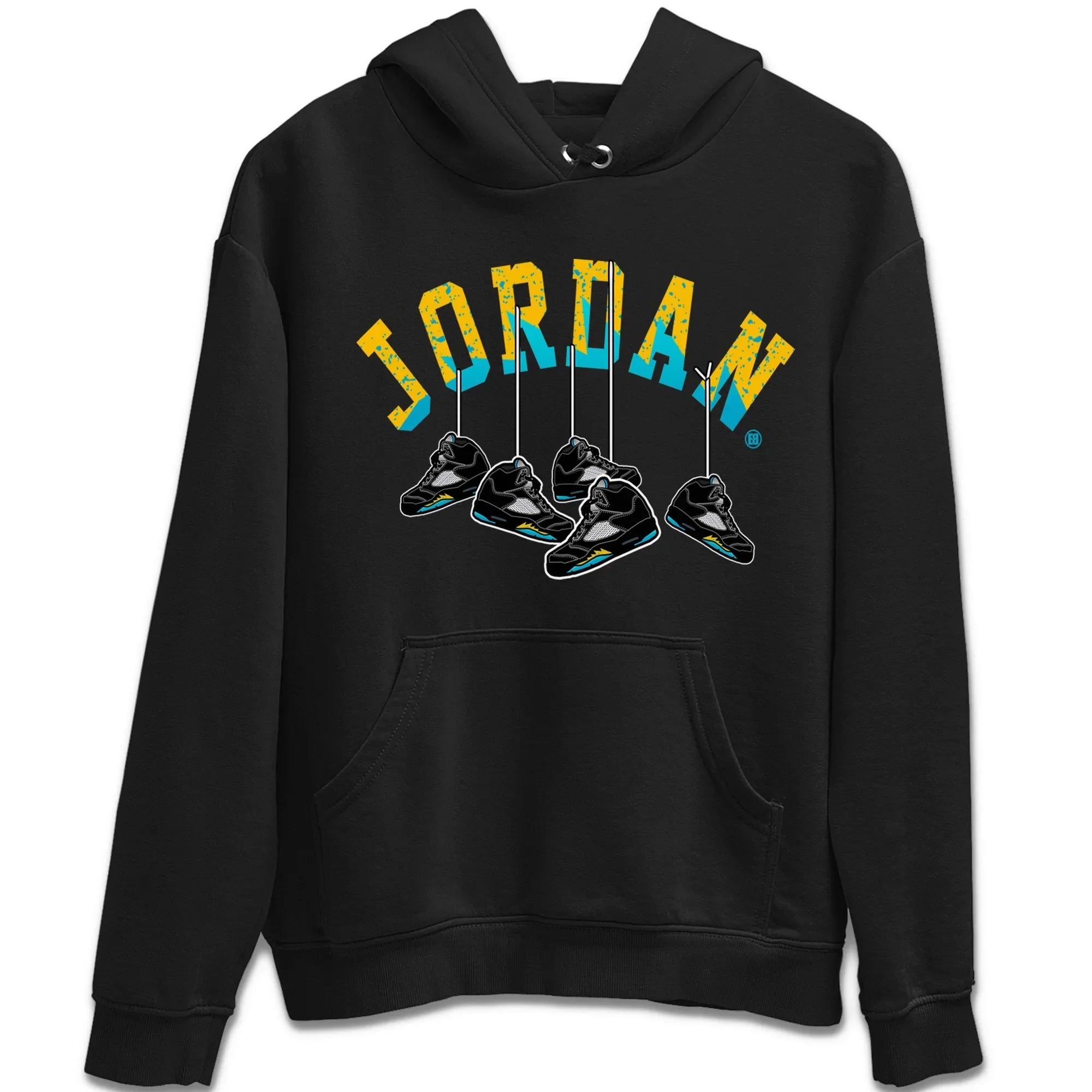 Hanging snkmatchs Unisex Tops - Air Jordan 5 Aqua