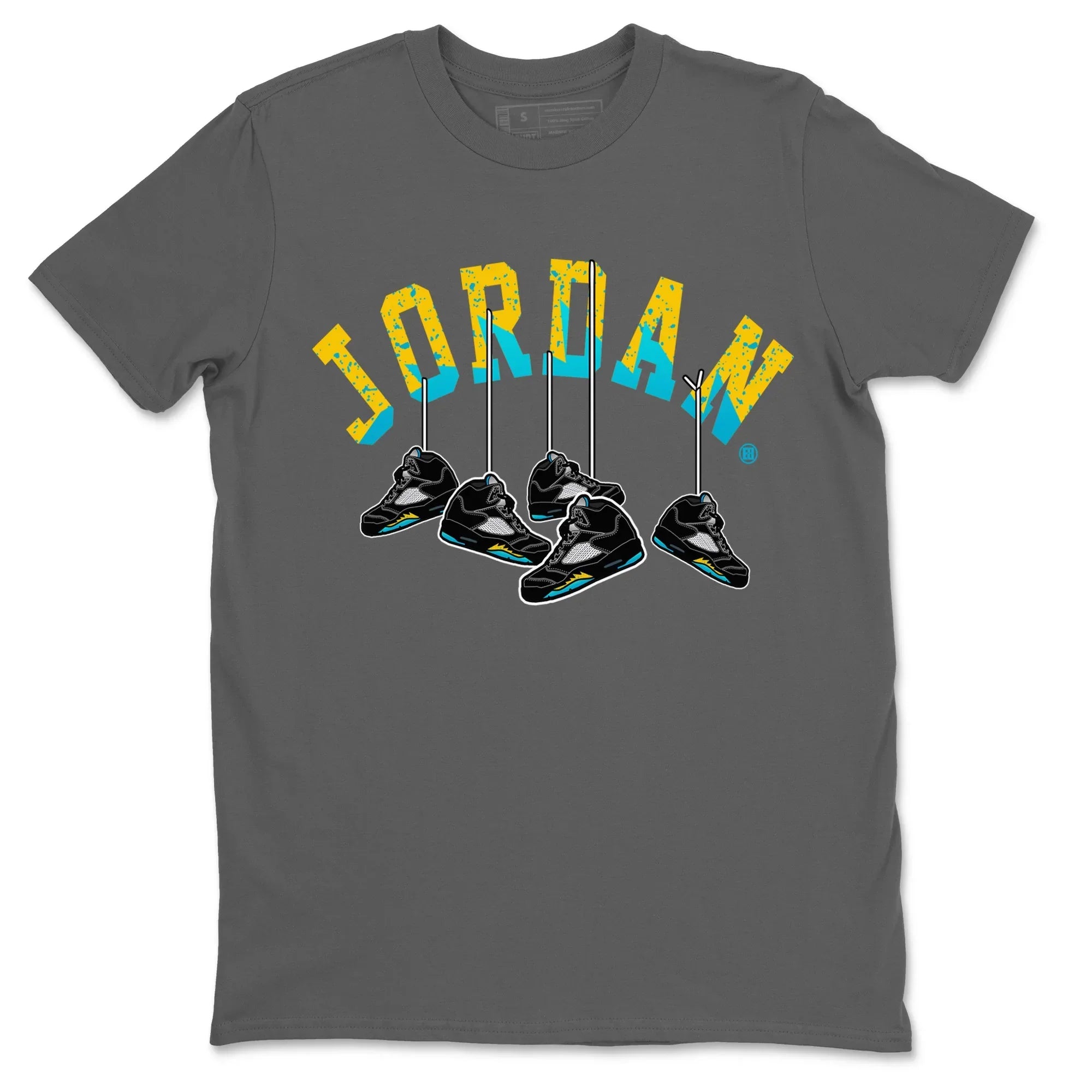 Hanging snkmatchs Unisex Tops - Air Jordan 5 Aqua