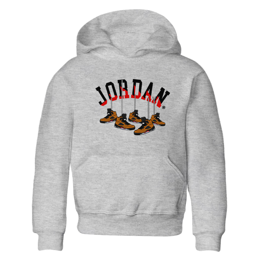 Hanging snkmatchs snkmatch Tees Kids - Air Jordan 5 Archaeo Brown