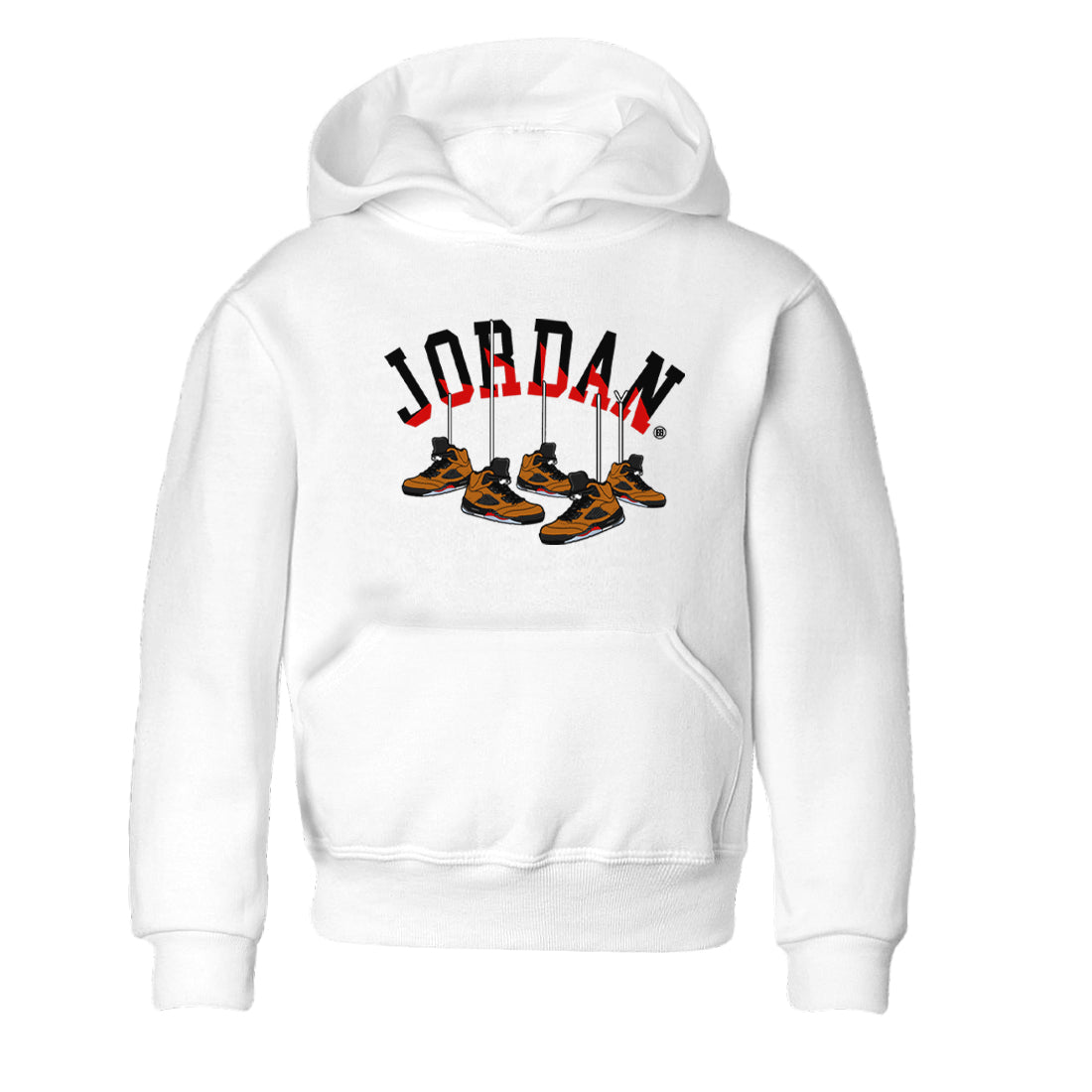 Hanging snkmatchs snkmatch Tees Kids - Air Jordan 5 Archaeo Brown