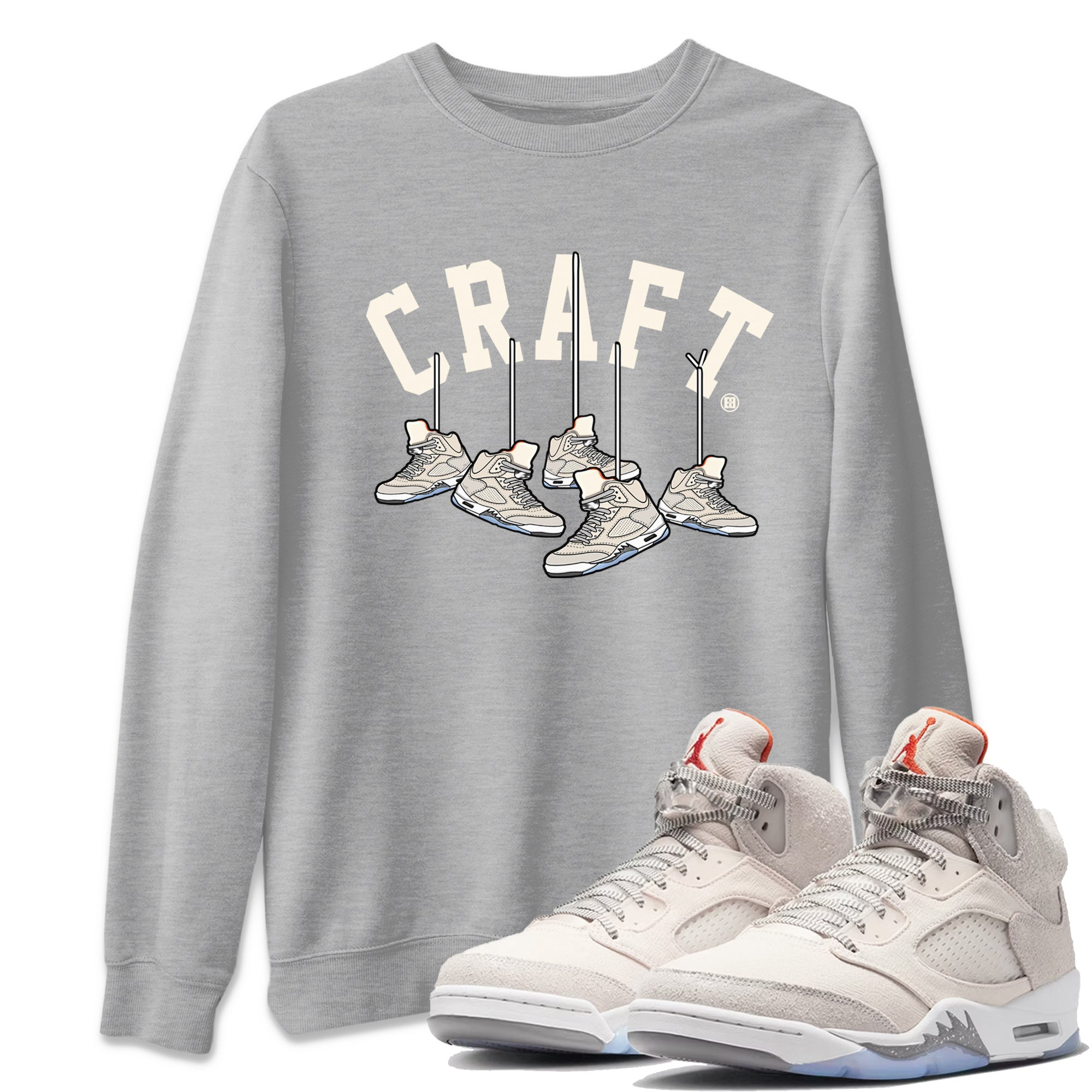 Hanging snkmatchs Unisex Tops - Air Jordan 5 Craft