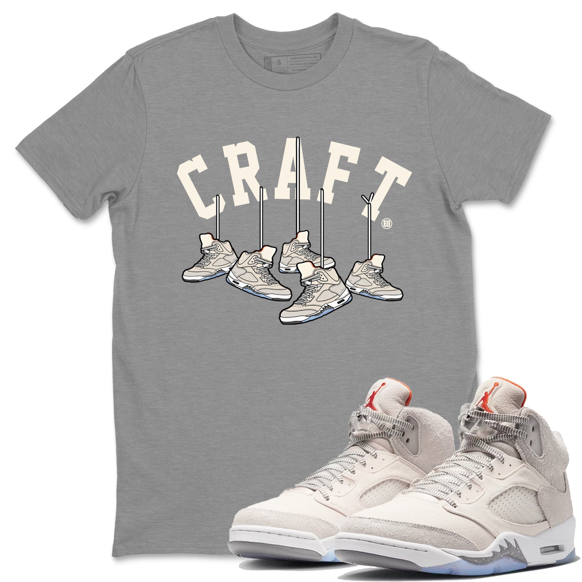 Hanging snkmatchs Unisex Tops - Air Jordan 5 Craft