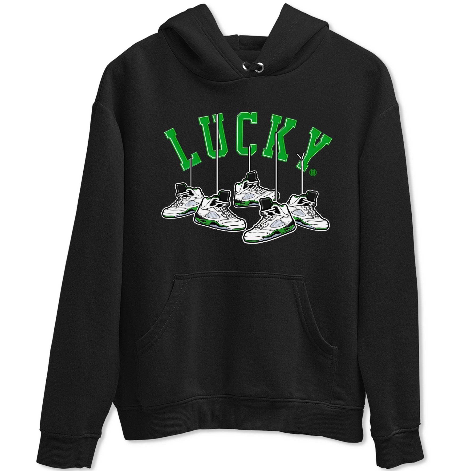 Hanging snkmatchs snkmatch Tee - Air Jordan 5 Lucky Green