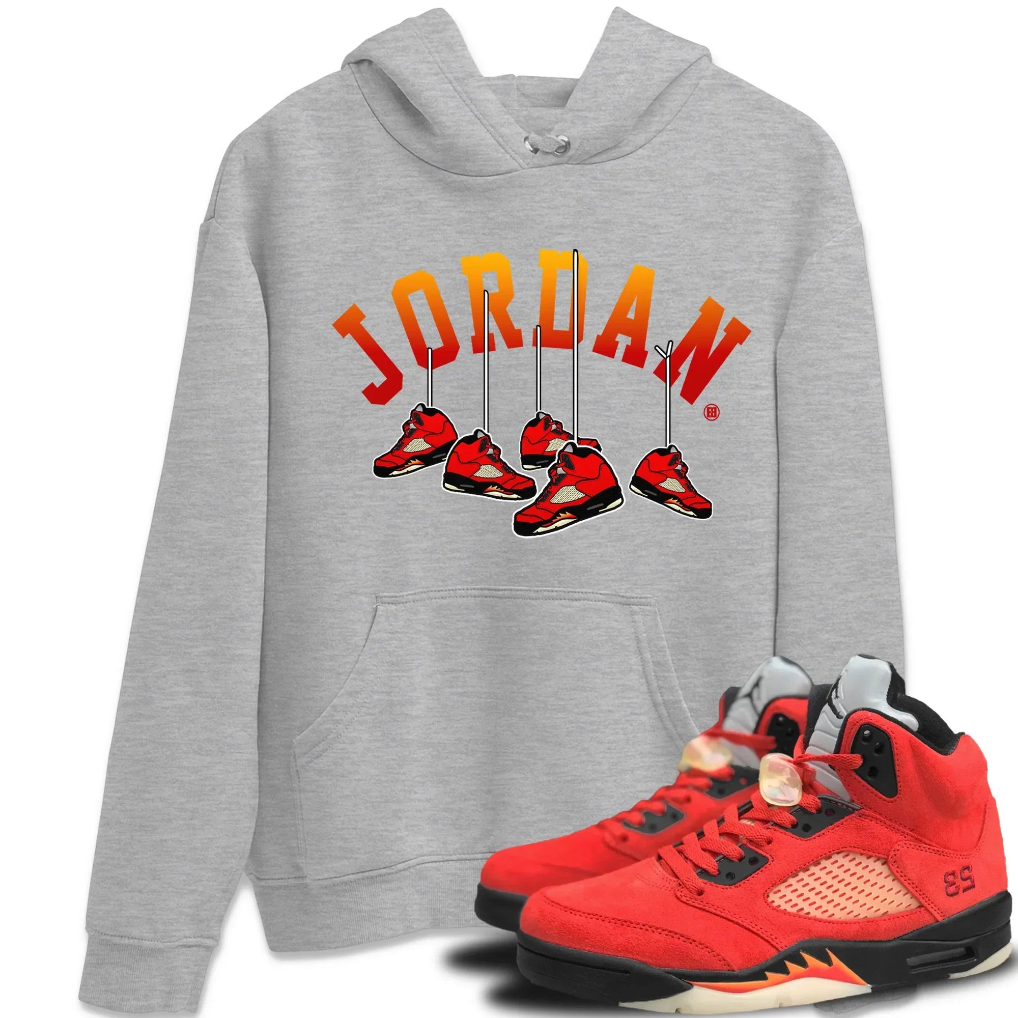 Hanging snkmatchs Unisex Tops - Air Jordan 5 Mars For Her