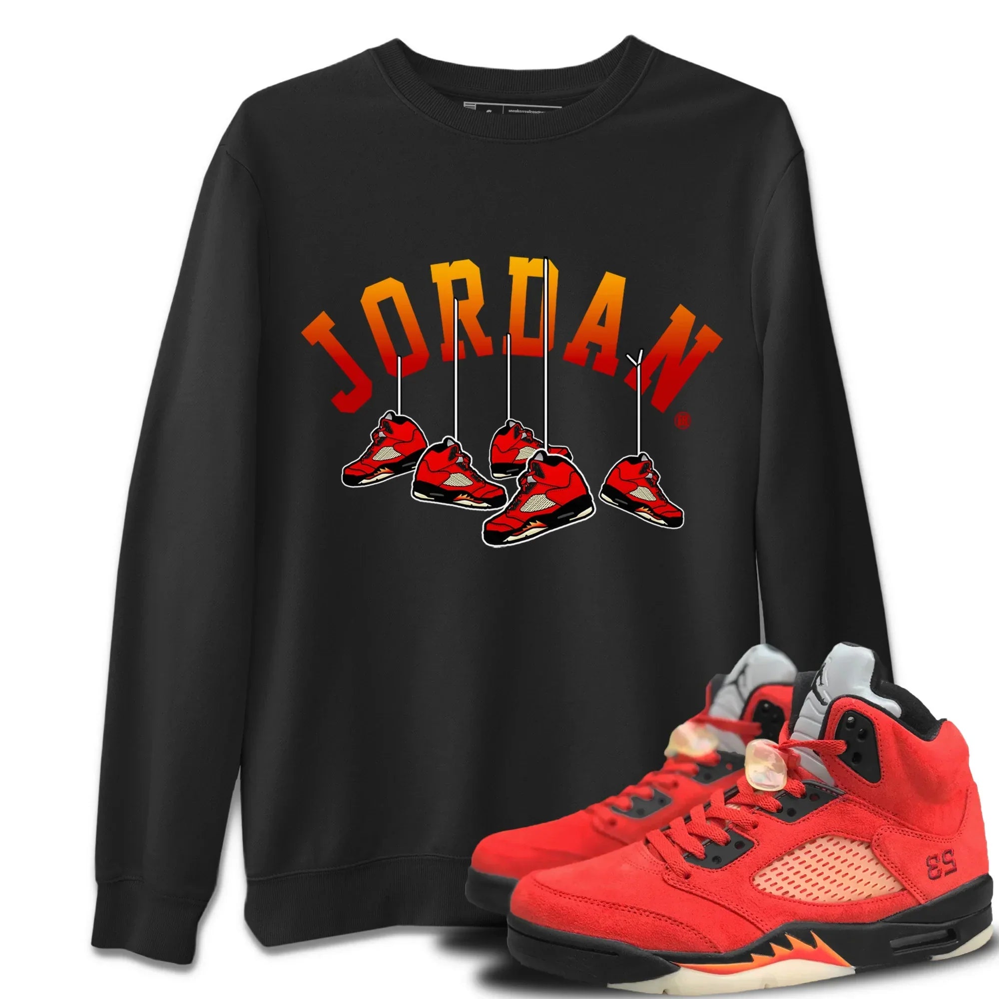 Hanging snkmatchs Unisex Tops - Air Jordan 5 Mars For Her