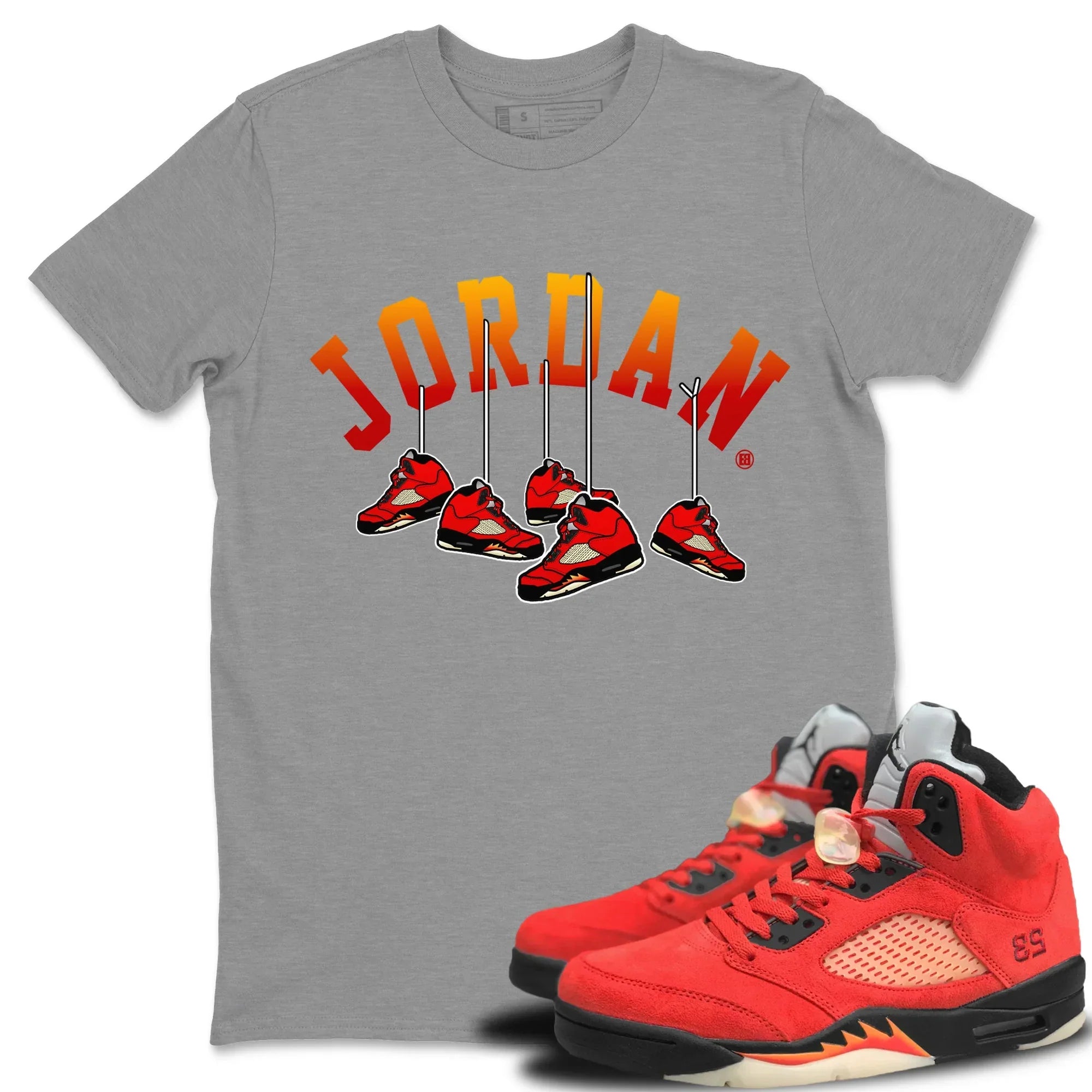 Hanging snkmatchs Unisex Tops - Air Jordan 5 Mars For Her
