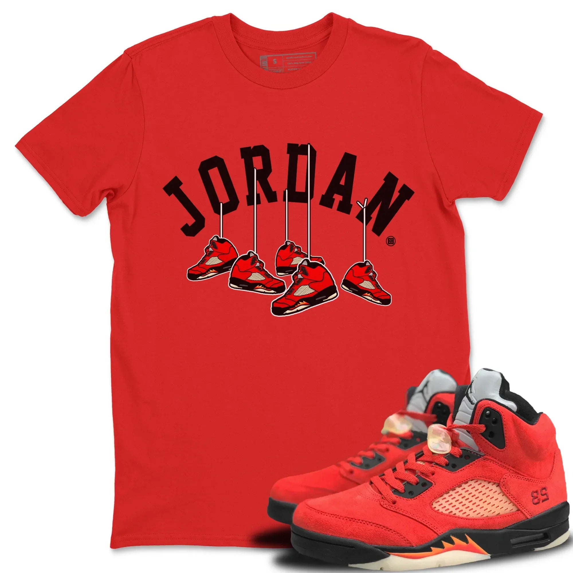 Hanging snkmatchs Unisex Tops - Air Jordan 5 Mars For Her