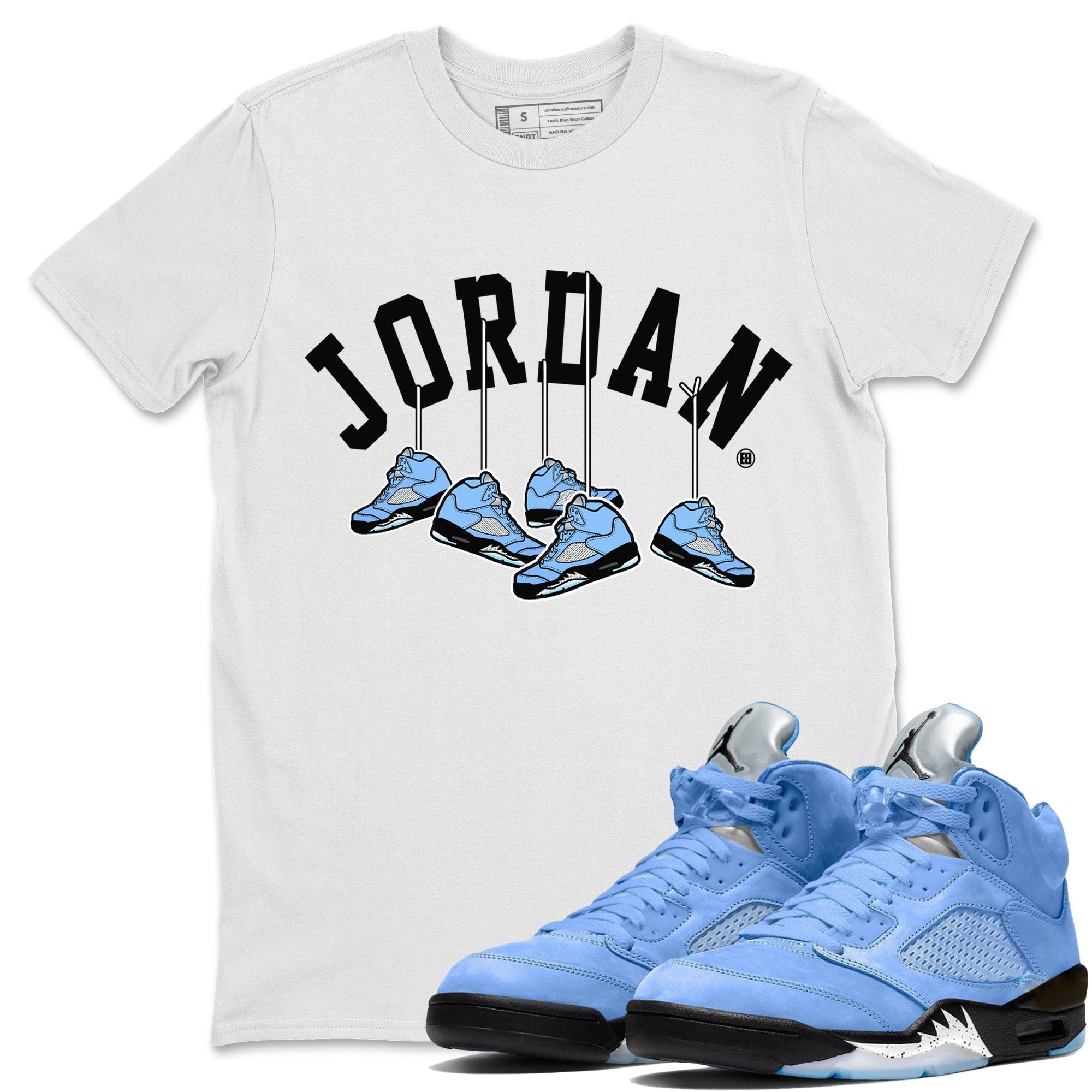 Hanging snkmatchs Unisex Tops - Air Jordan 5 UNC