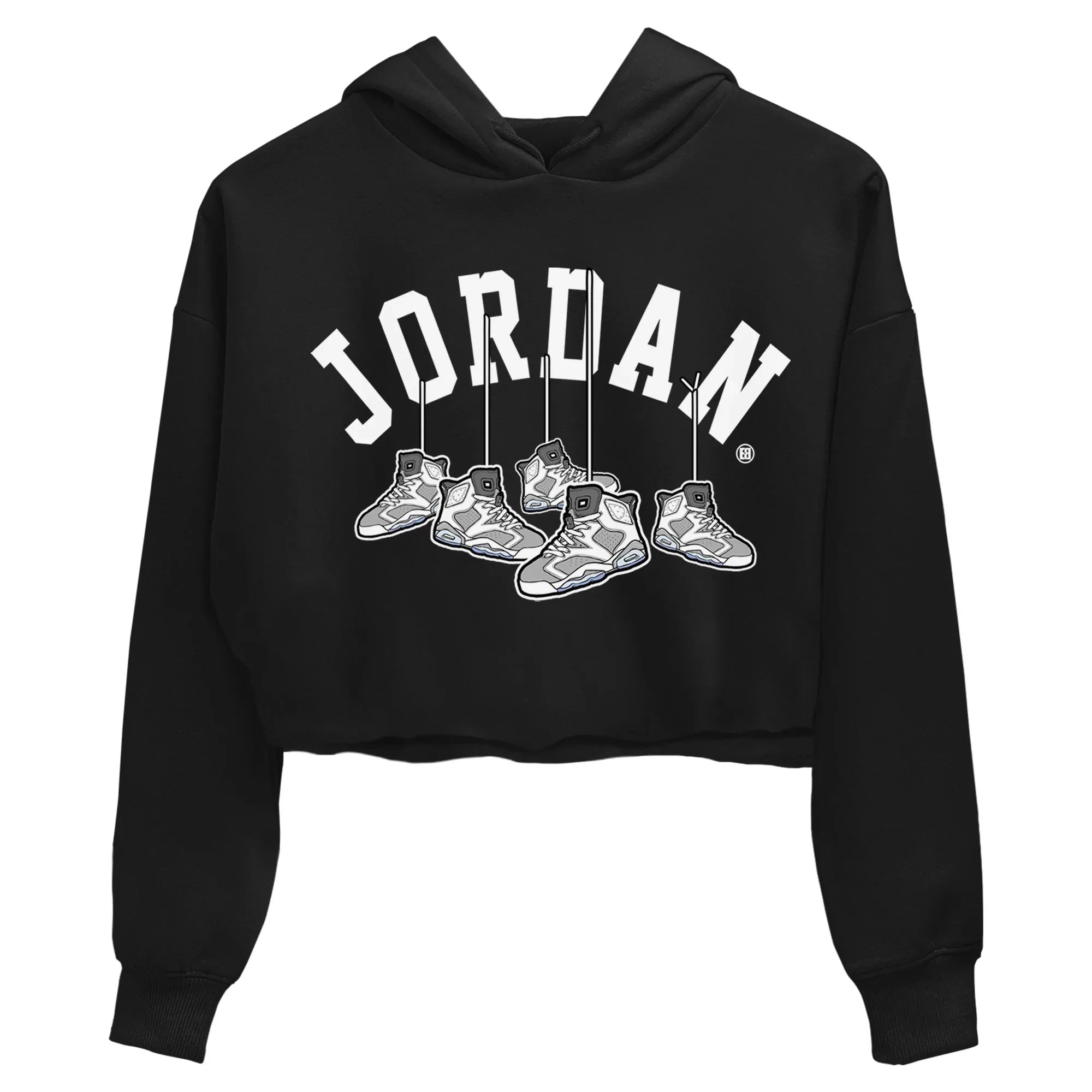 Hanging snkmatchs Women's Tops - Air Jordan 6 Cool Grey