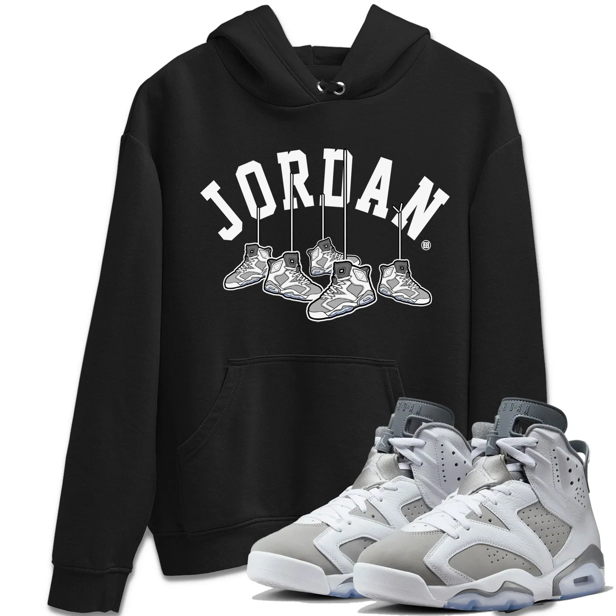 Hanging snkmatchs Unisex Tops - Air Jordan 6 Cool Grey