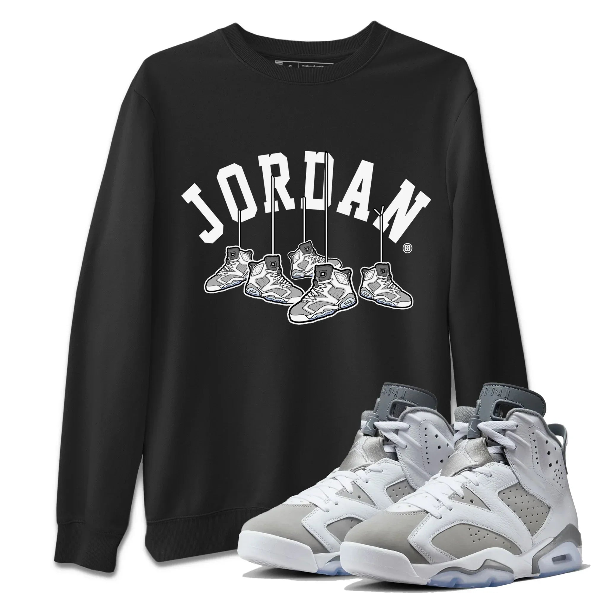 Hanging snkmatchs Unisex Tops - Air Jordan 6 Cool Grey