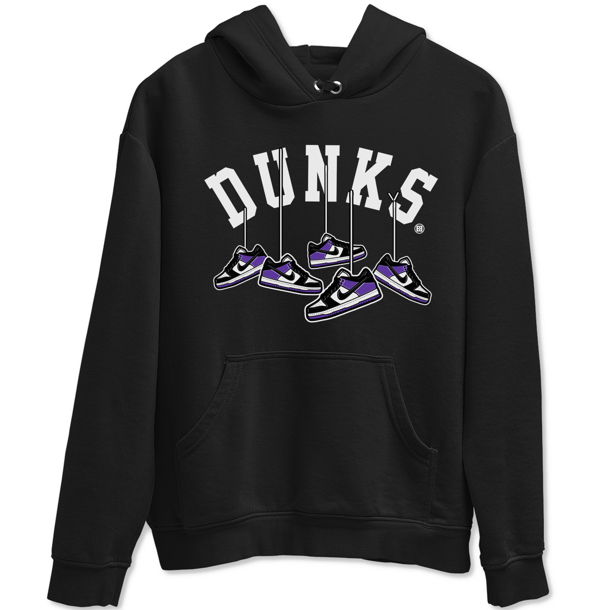 Hanging snkmatchs snkmatch Tees - Dunk Low Court Purple