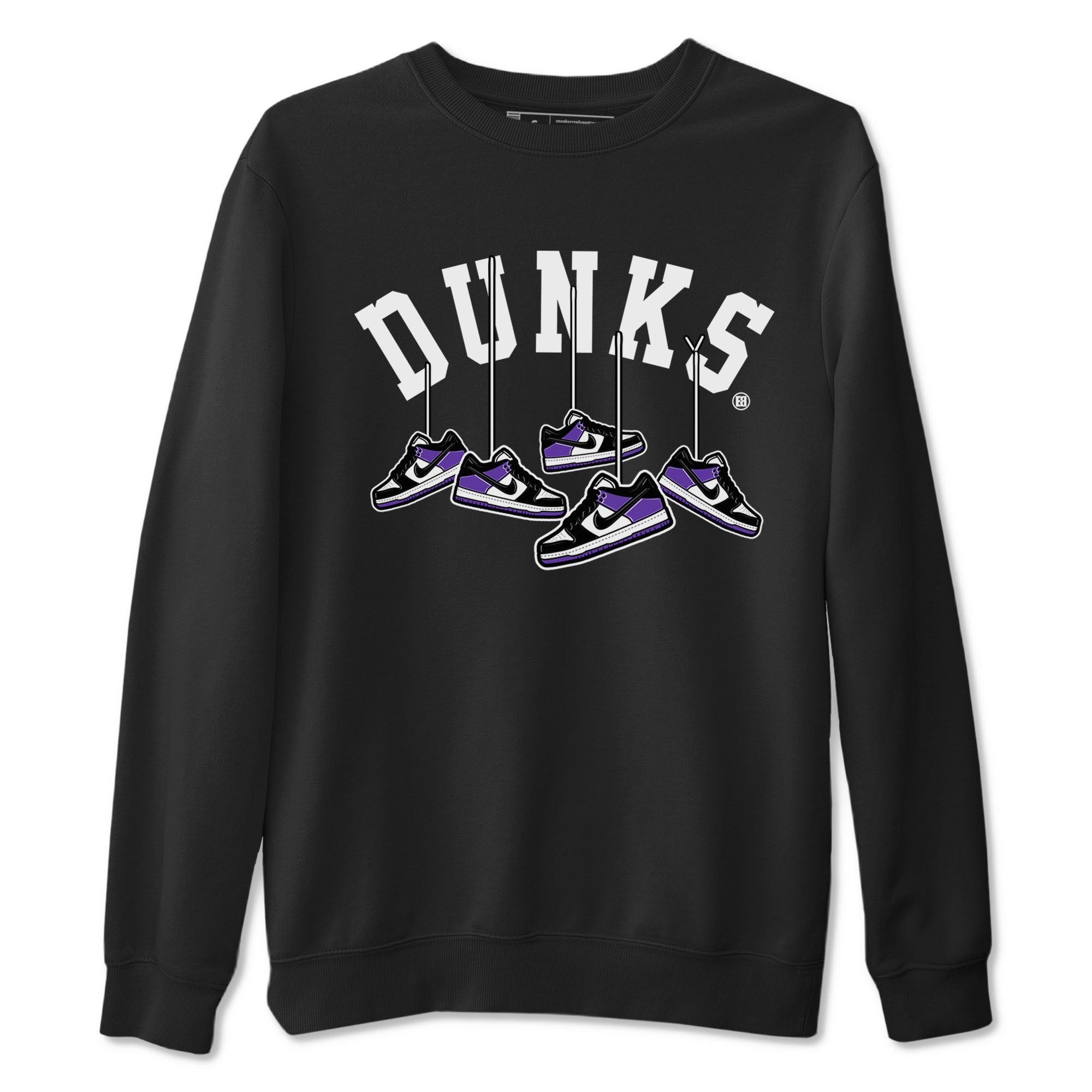 Hanging snkmatchs snkmatch Tees - Dunk Low Court Purple