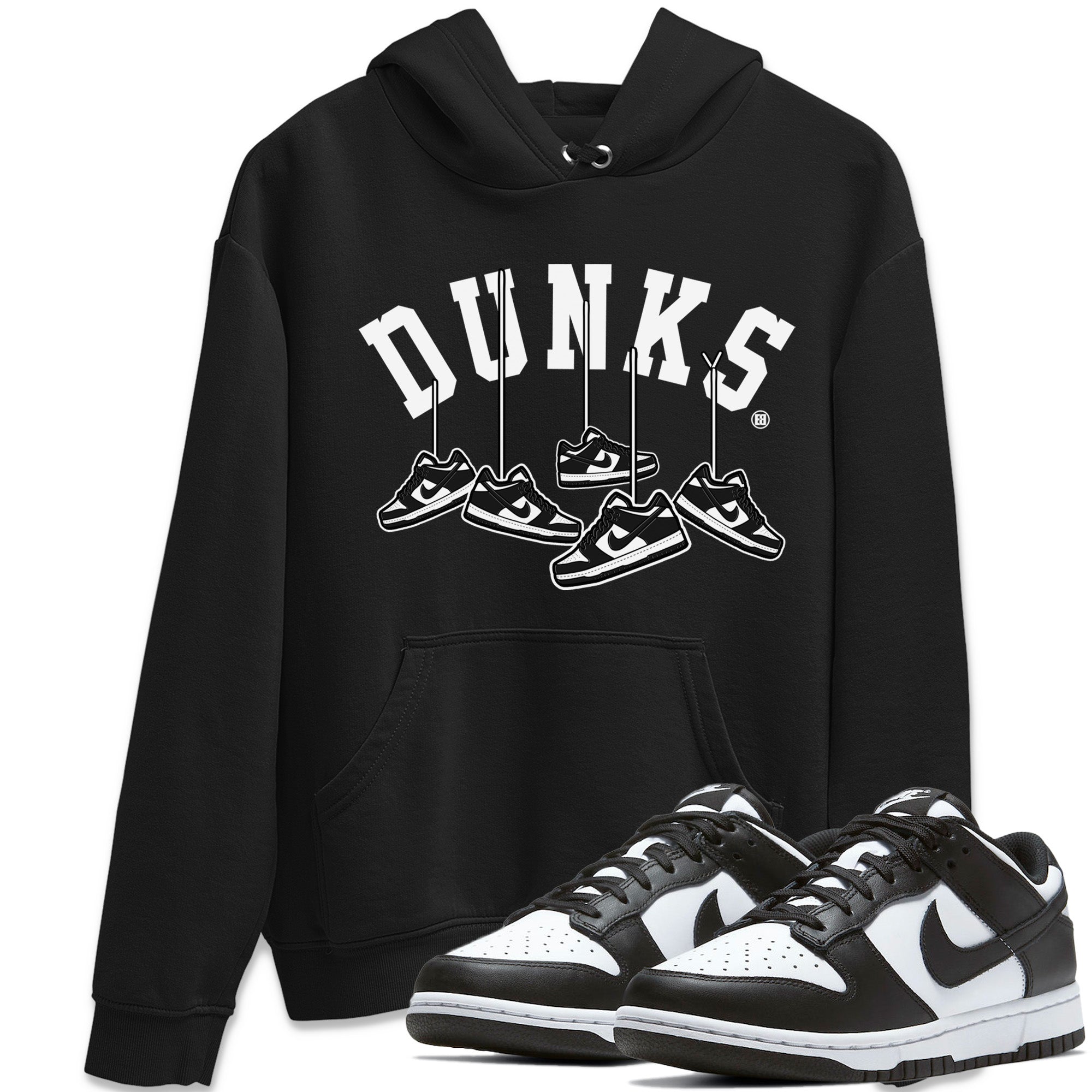 Hanging snkmatchs Unisex Tops - Dunk Panda