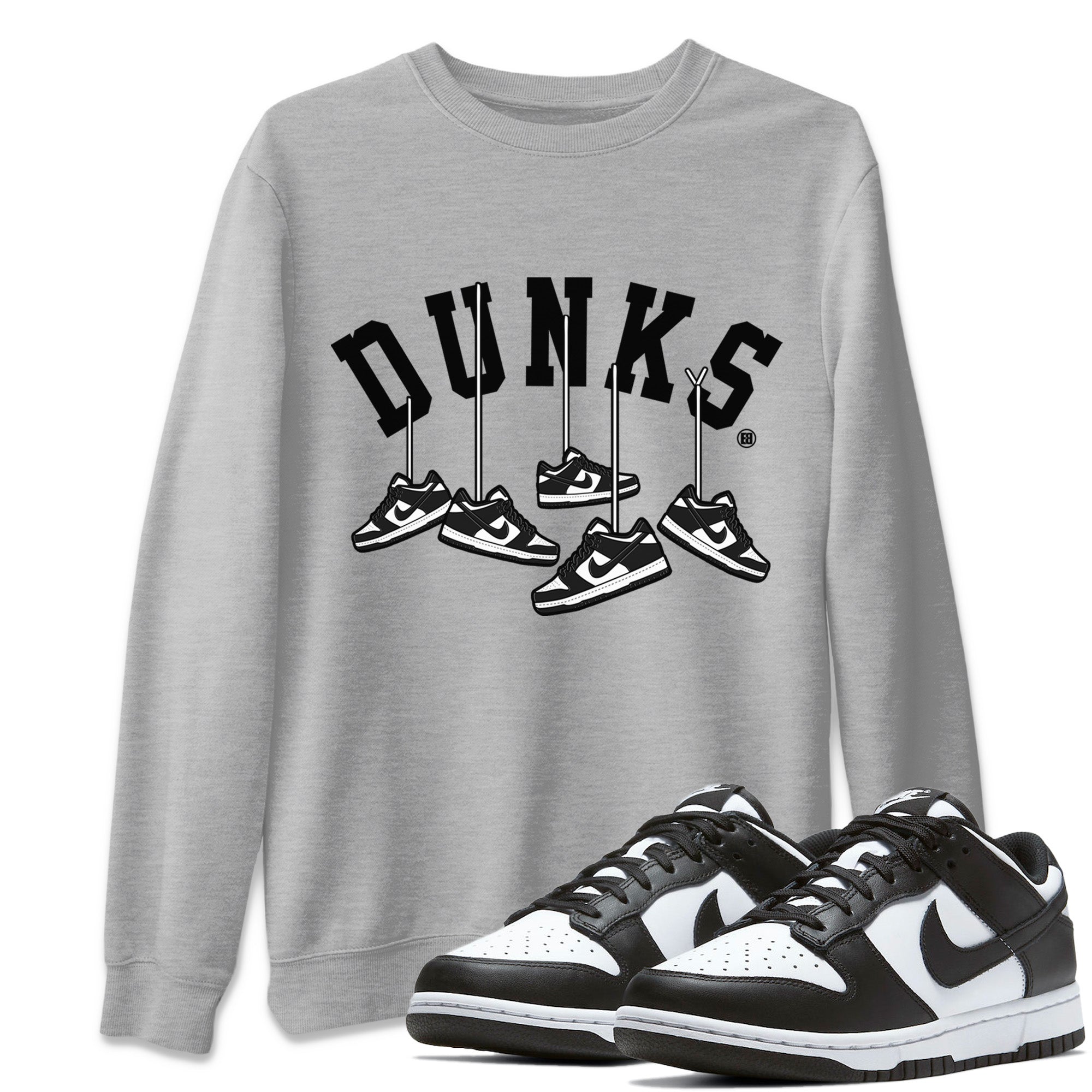 Hanging snkmatchs Unisex Tops - Dunk Panda