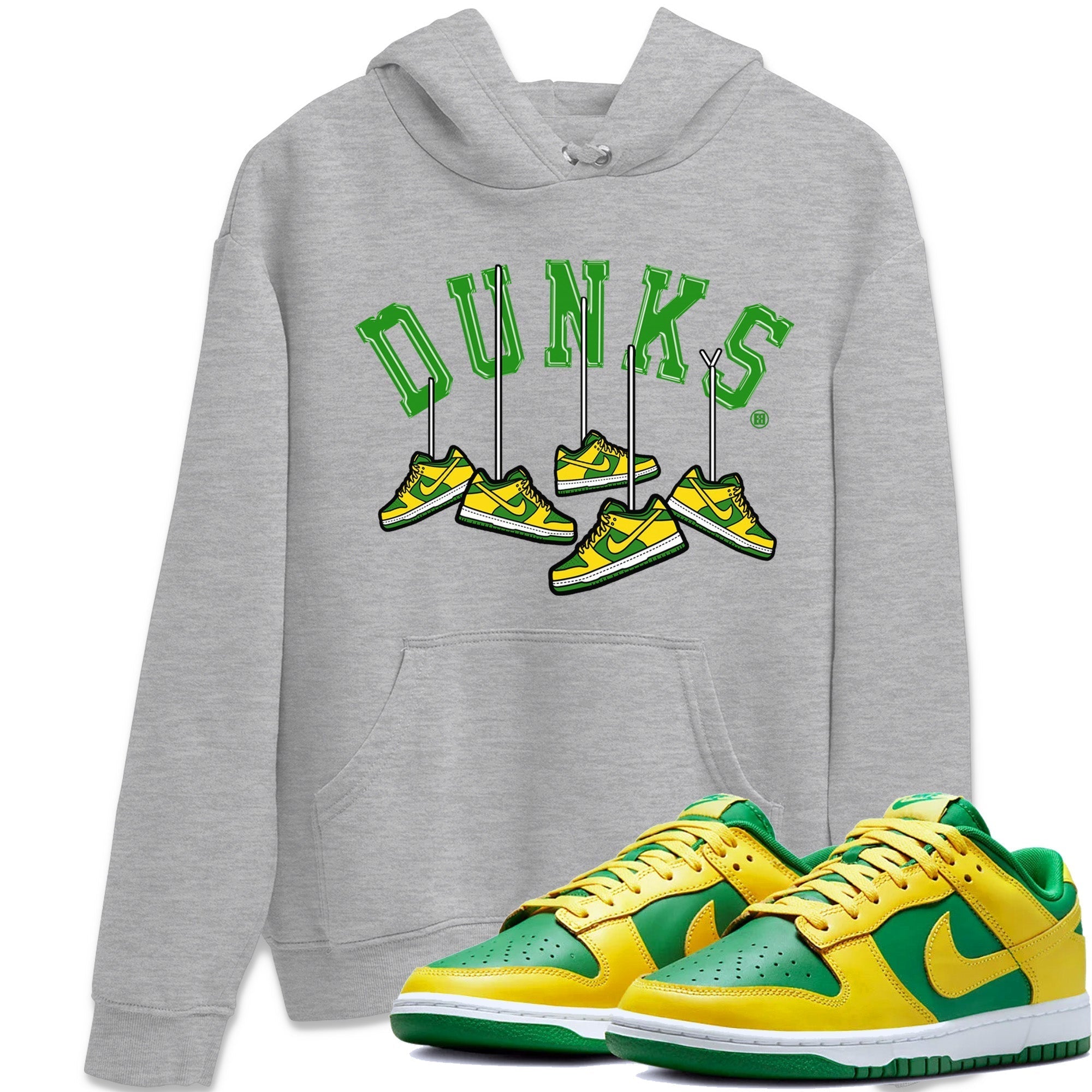Hanging snkmatchs Unisex Tops - Dunk Reverse Brazil