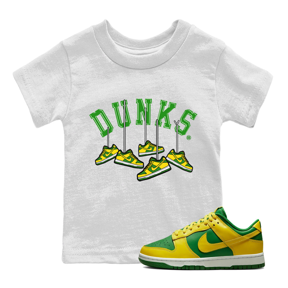 Hanging snkmatchs Kids Tops - Dunk Reverse Brazil