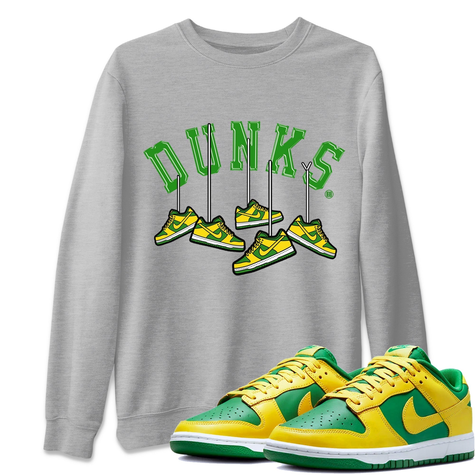 Hanging snkmatchs Unisex Tops - Dunk Reverse Brazil