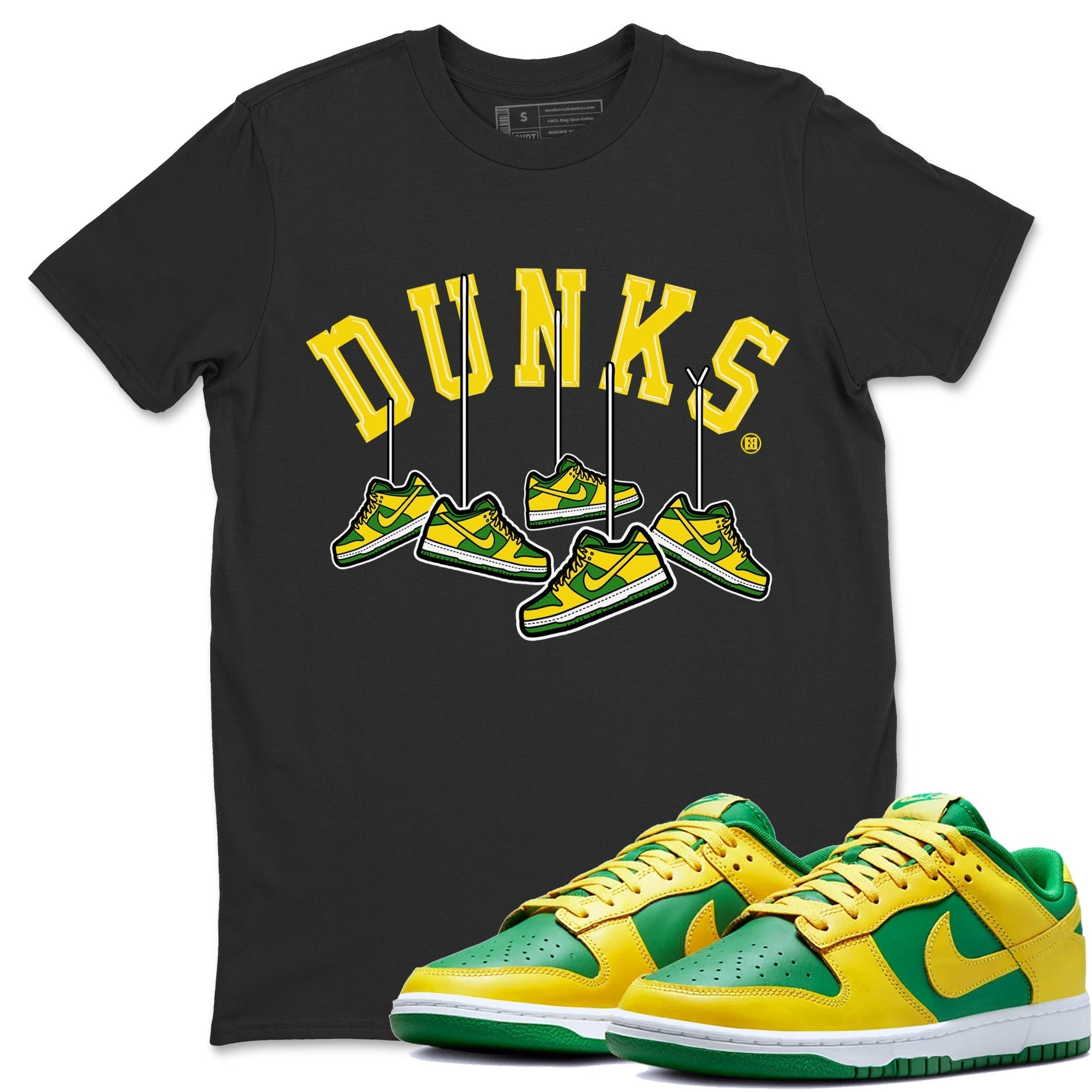 Hanging snkmatchs Unisex Tops - Dunk Reverse Brazil